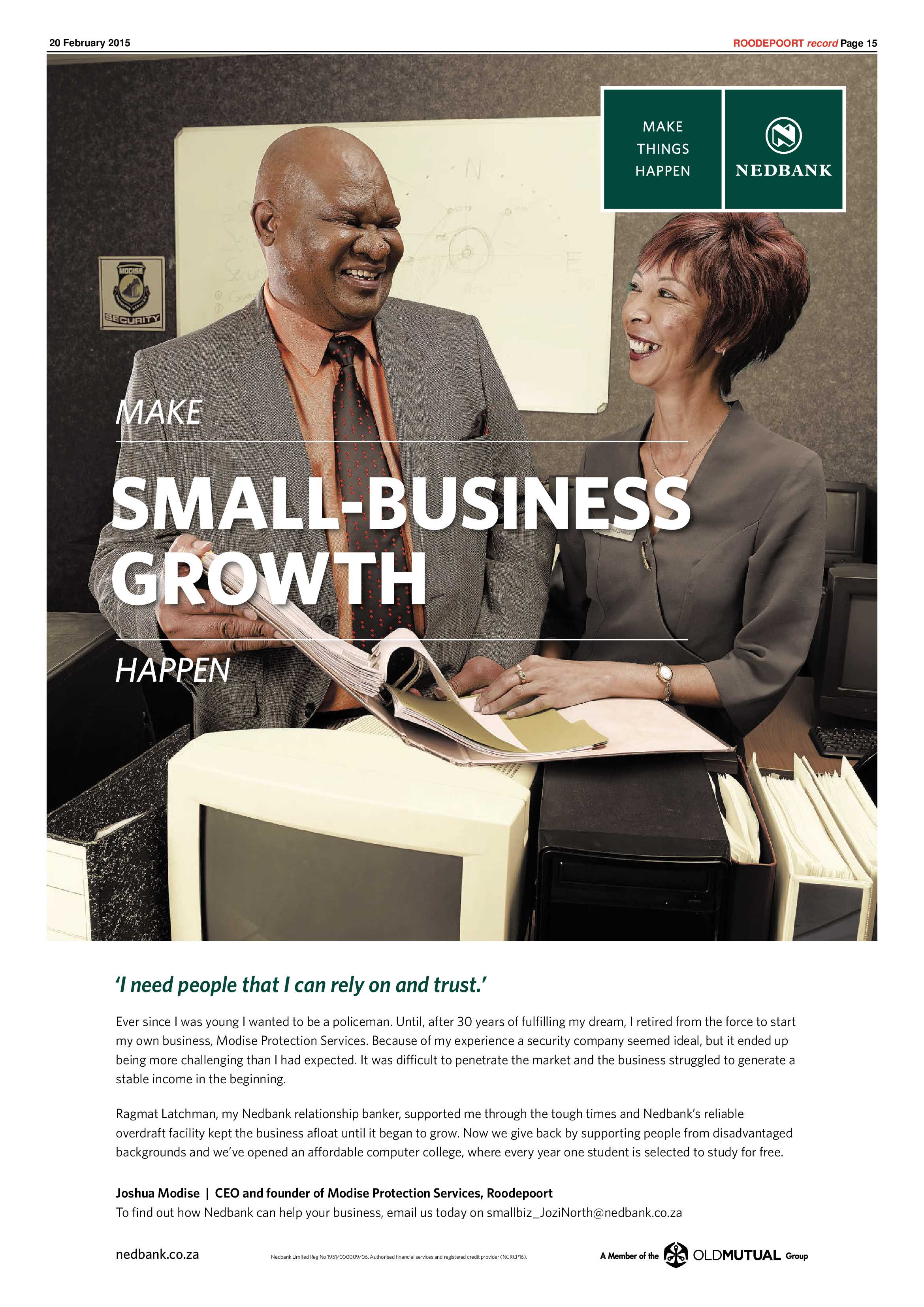 Roodepoort Record 20 February 2015 page 15