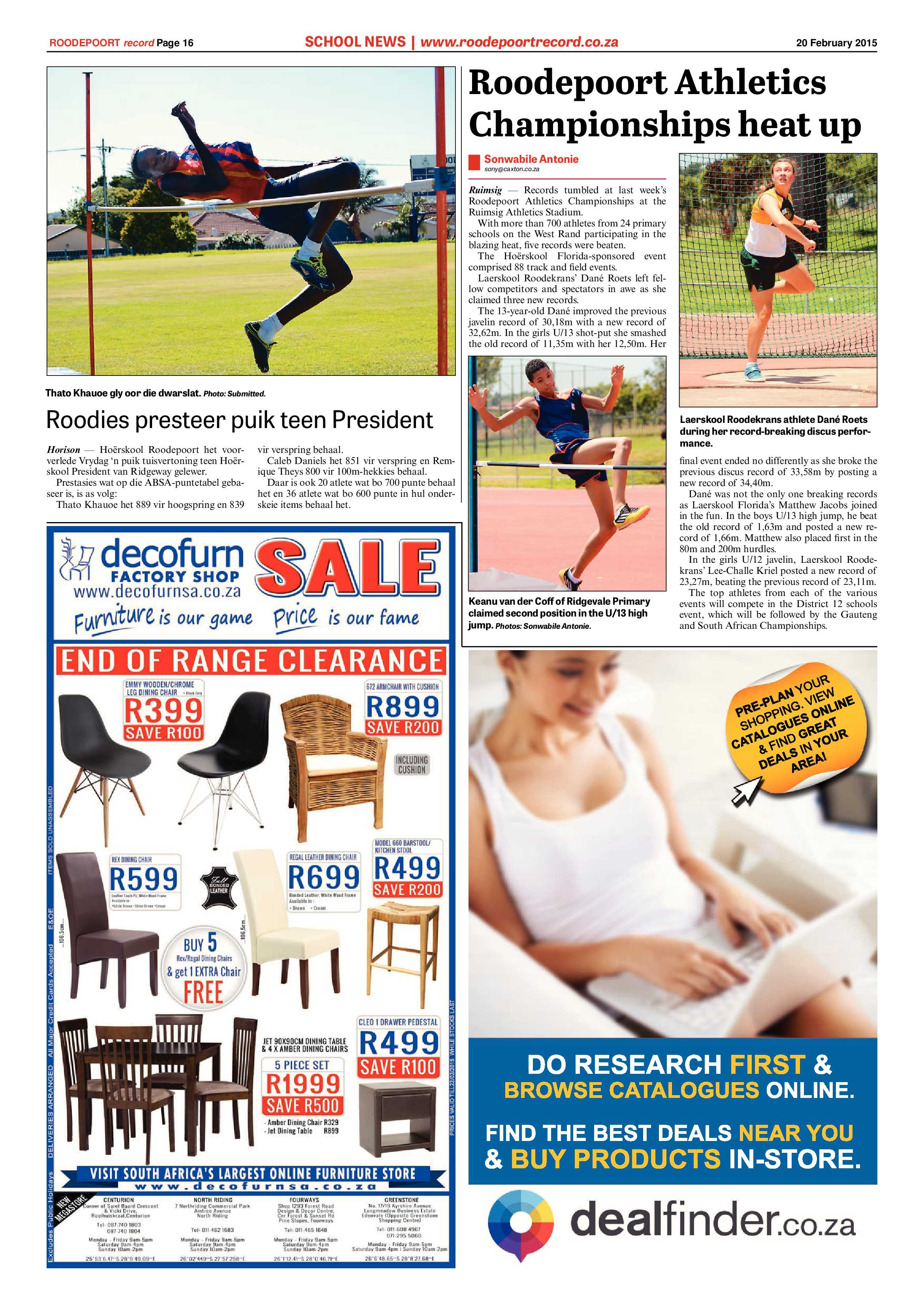 Roodepoort Record 20 February 2015 page 16