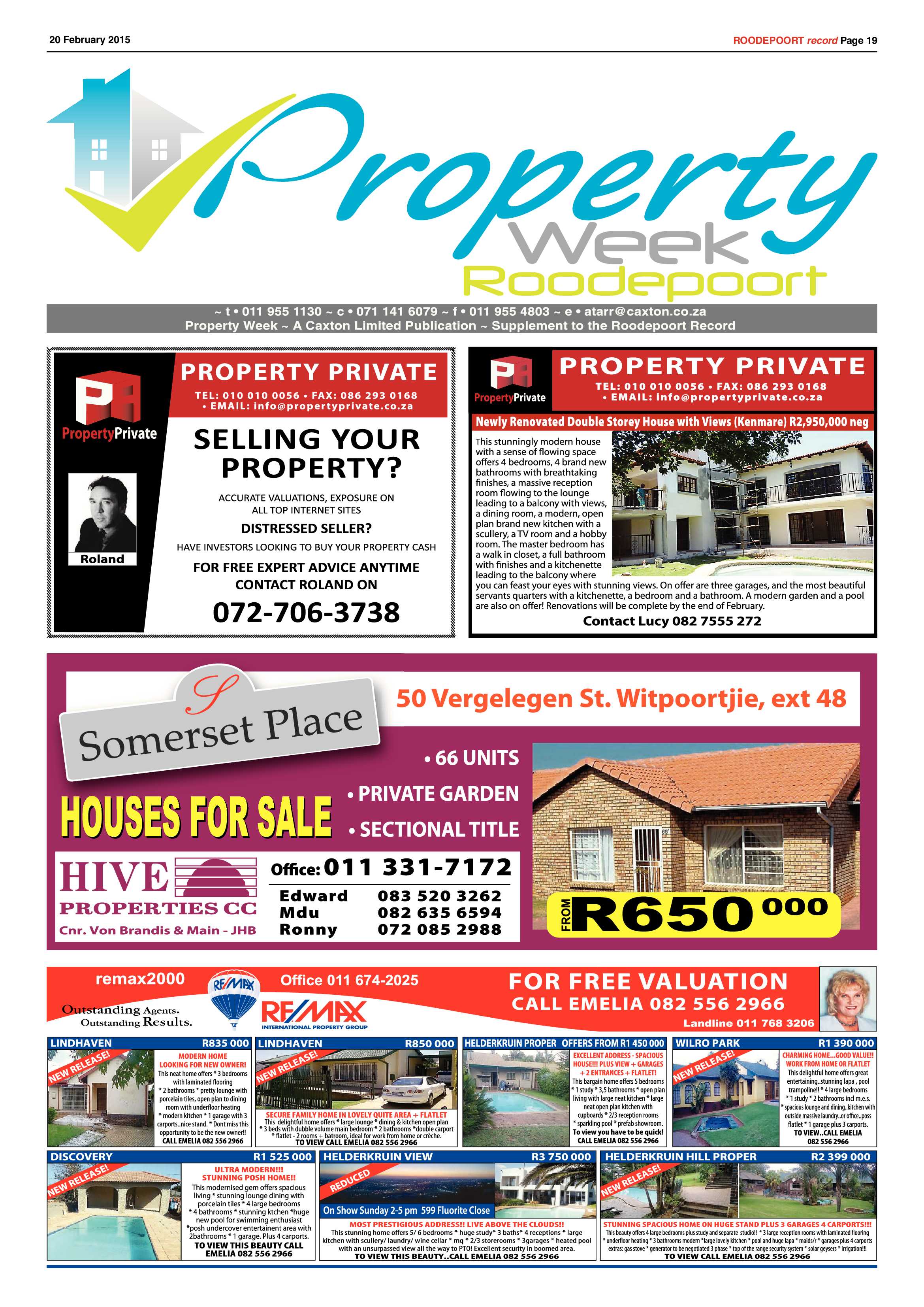 Roodepoort Record 20 February 2015 page 19