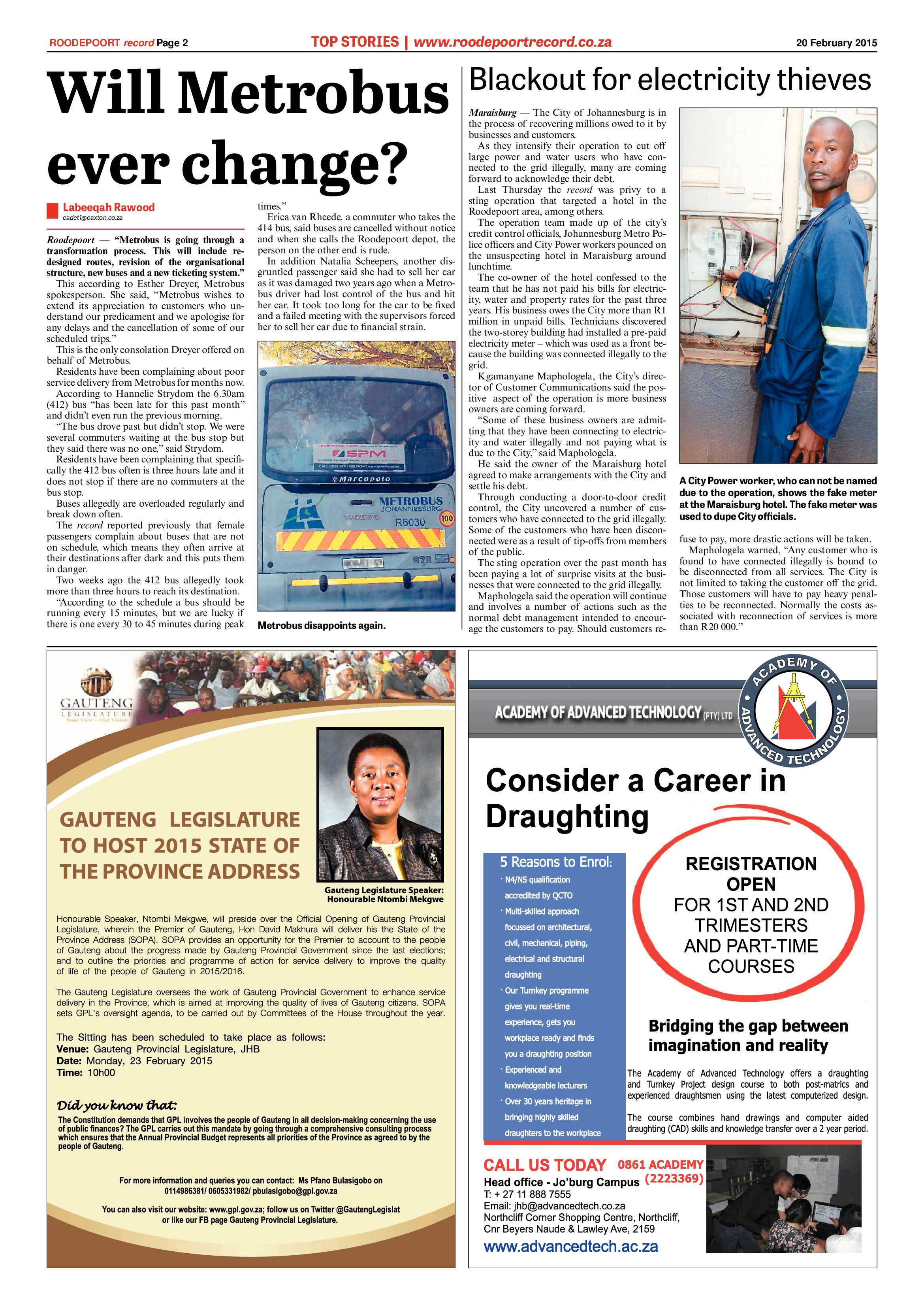 Roodepoort Record 20 February 2015 page 2