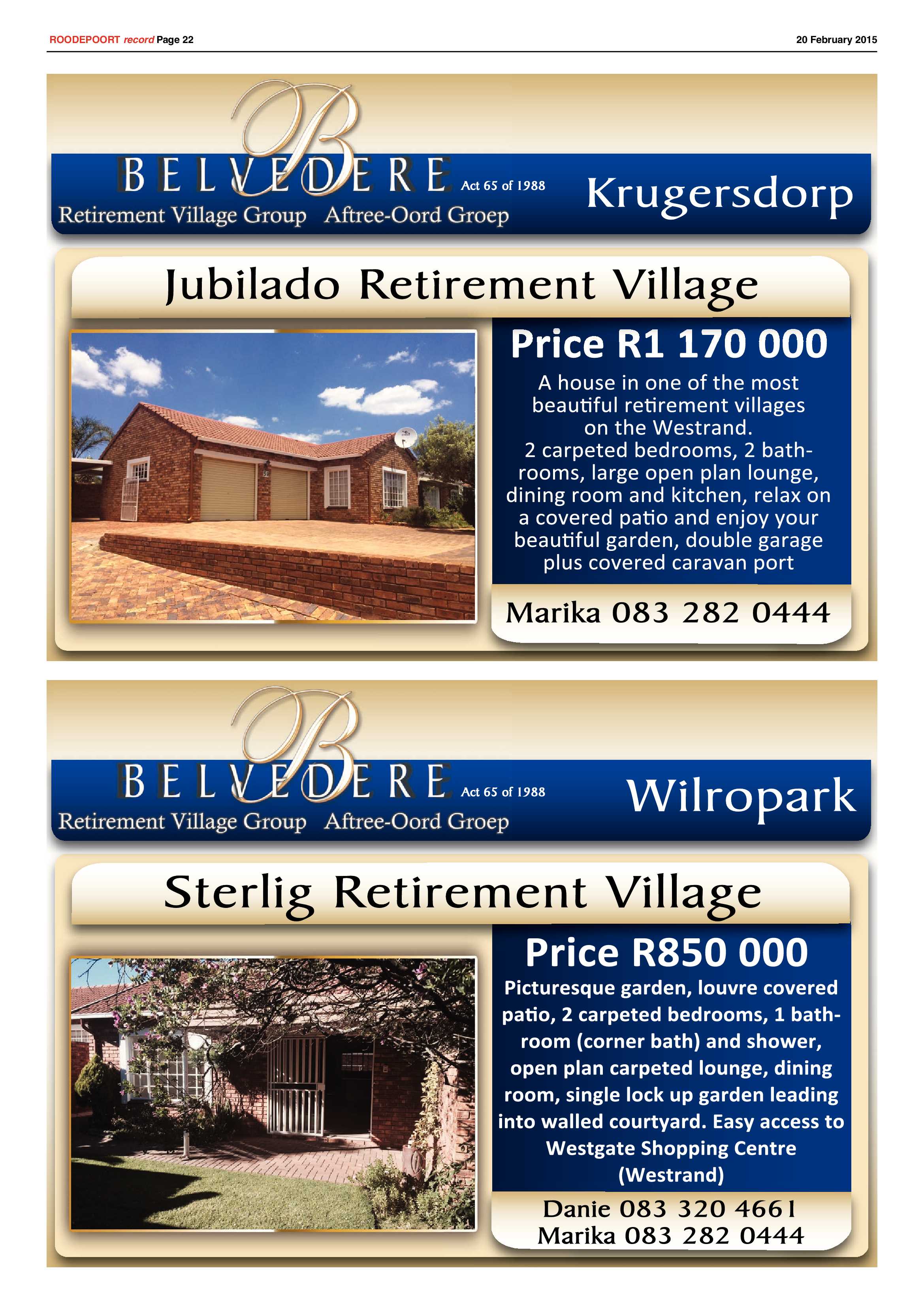 Roodepoort Record 20 February 2015 page 22