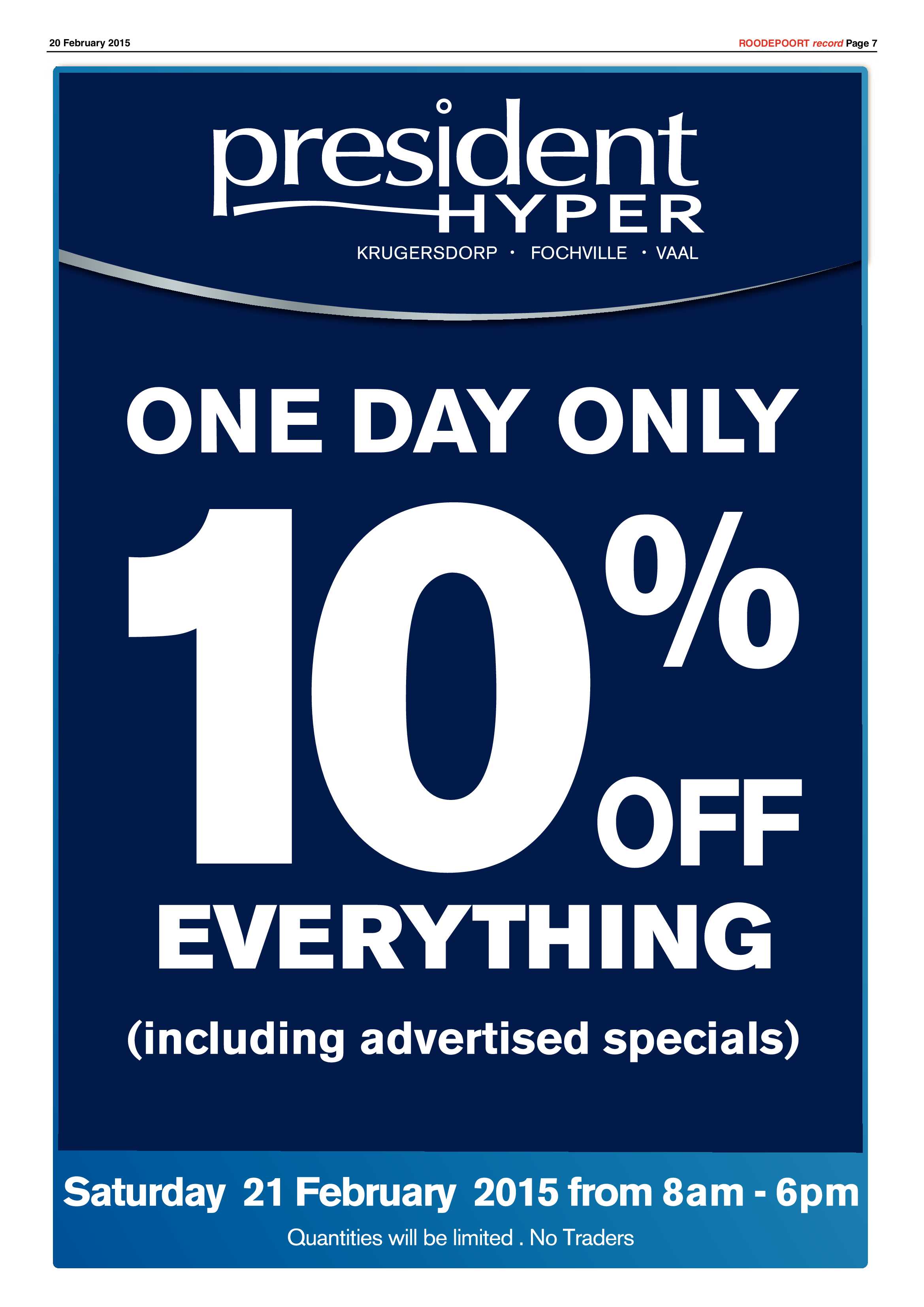 Roodepoort Record 20 February 2015 page 7