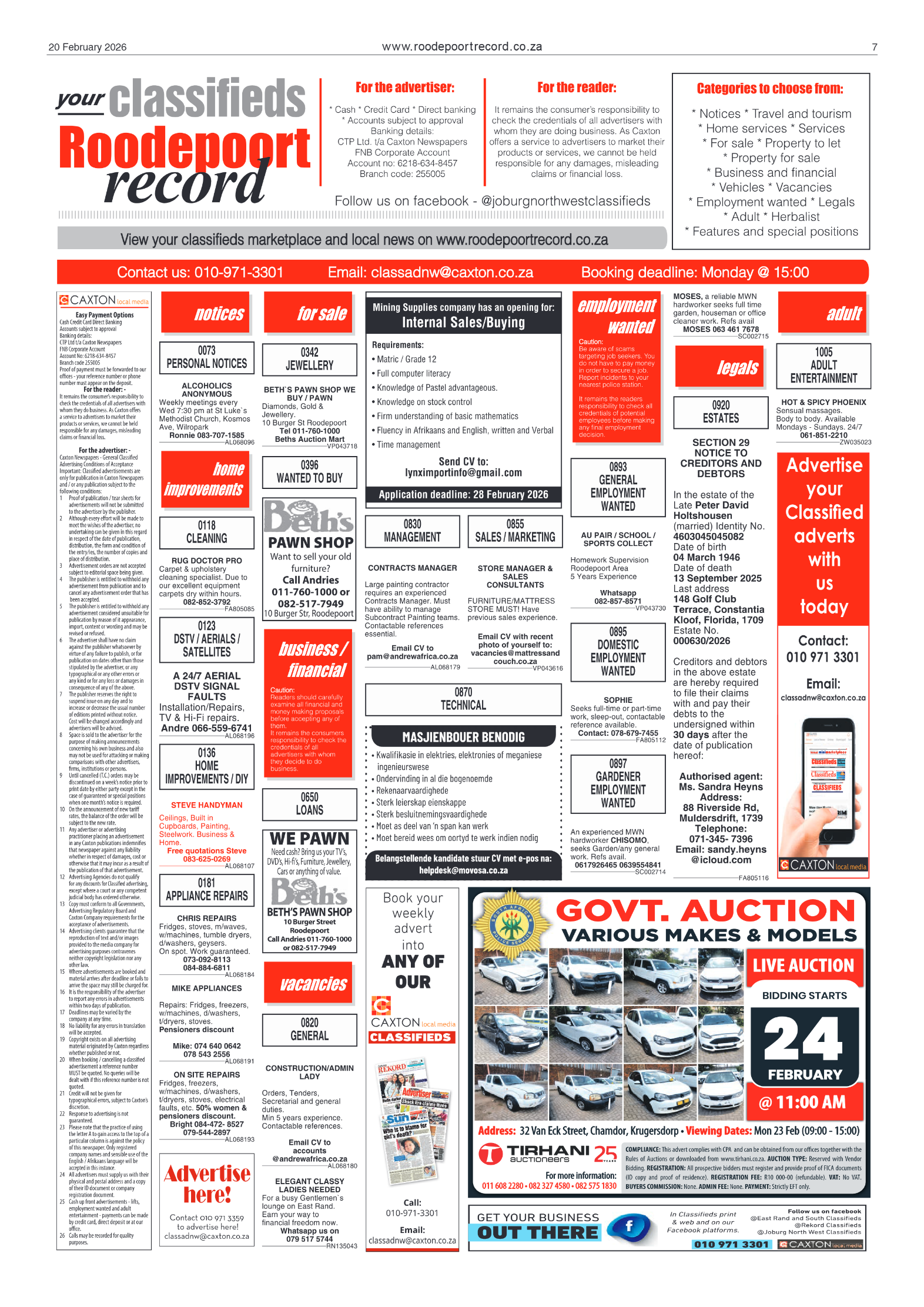 Roodepoort Record 20 February 2025 page 7
