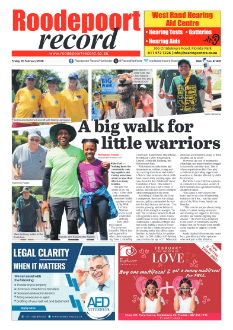 Roodepoort Record 20 February 2025