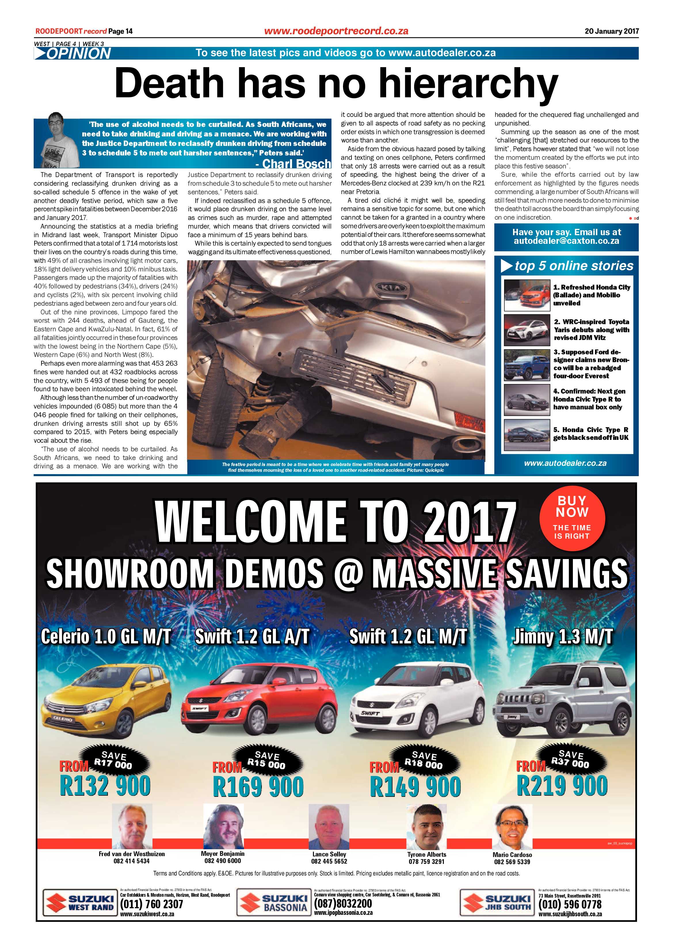 Roodepoort Record 20 January 2017 page 14