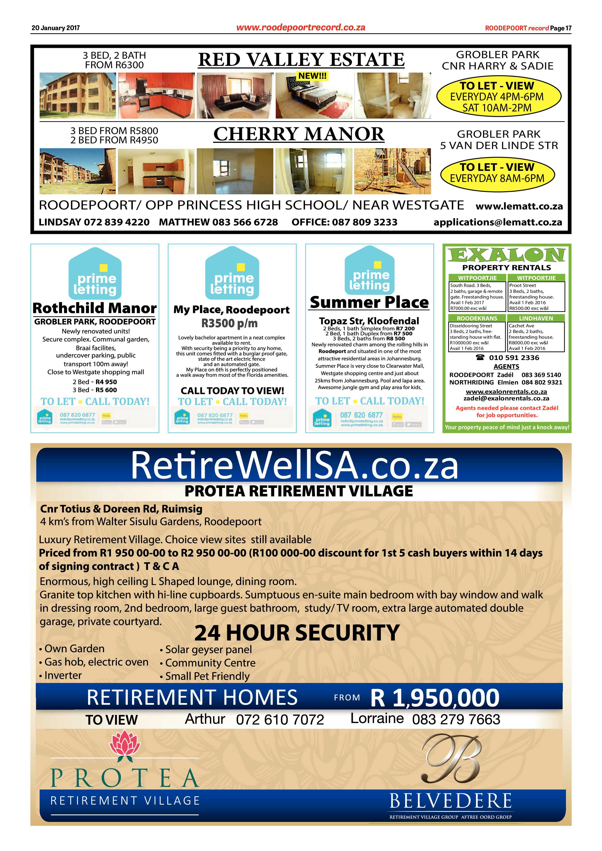 Roodepoort Record 20 January 2017 page 17