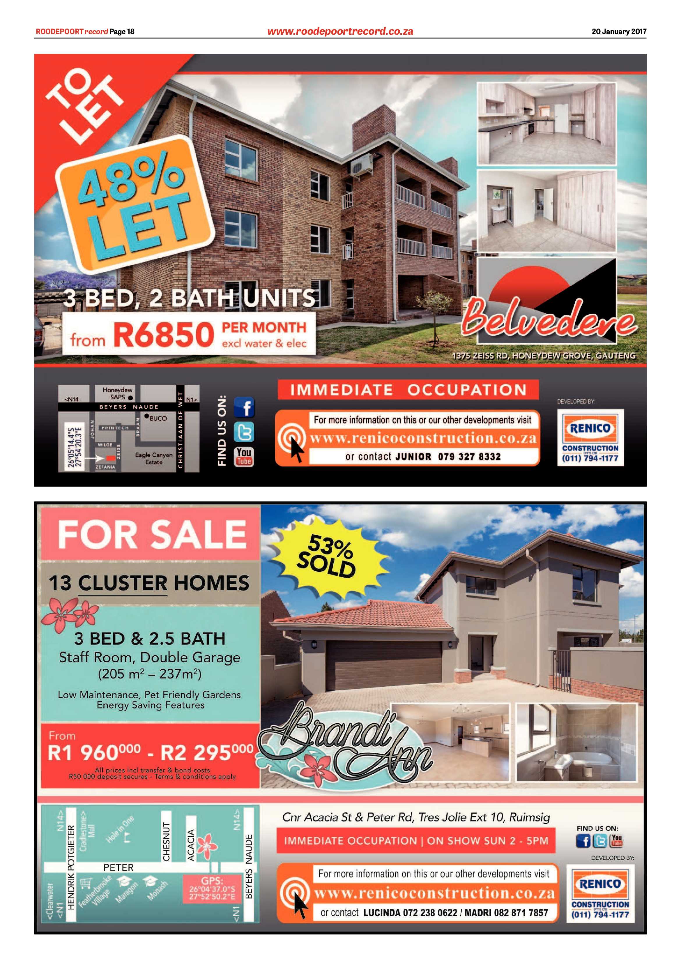 Roodepoort Record 20 January 2017 page 18