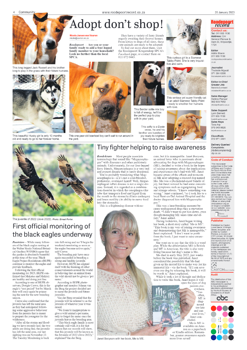 Roodepoort Record 20 January 2023 page 4