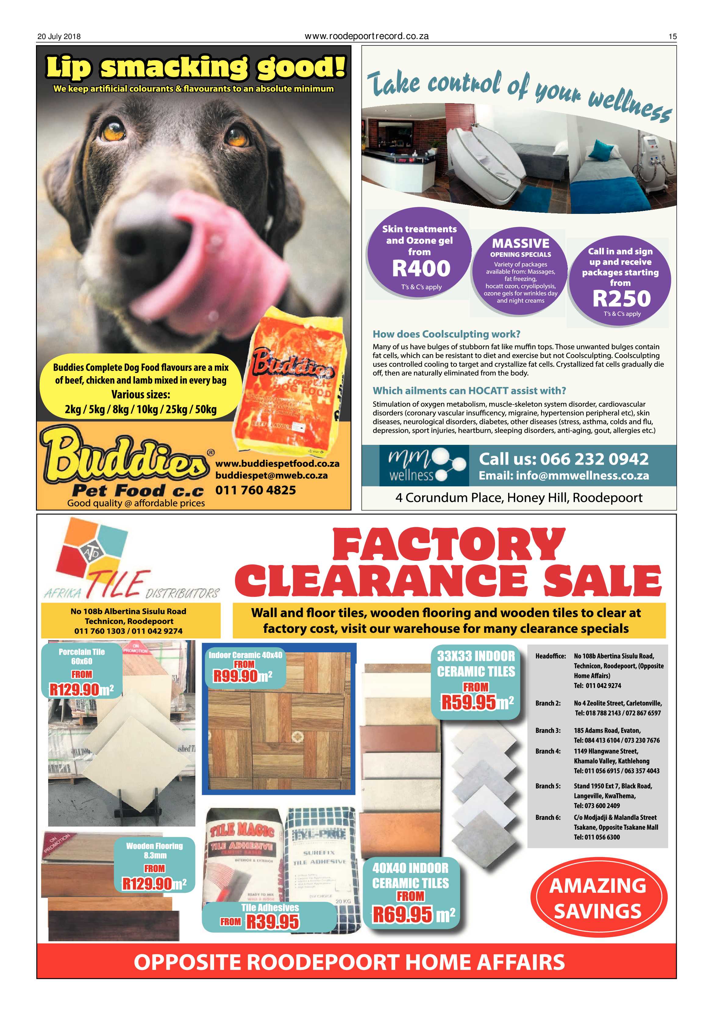 Roodepoort Record 20 July 2018 page 15