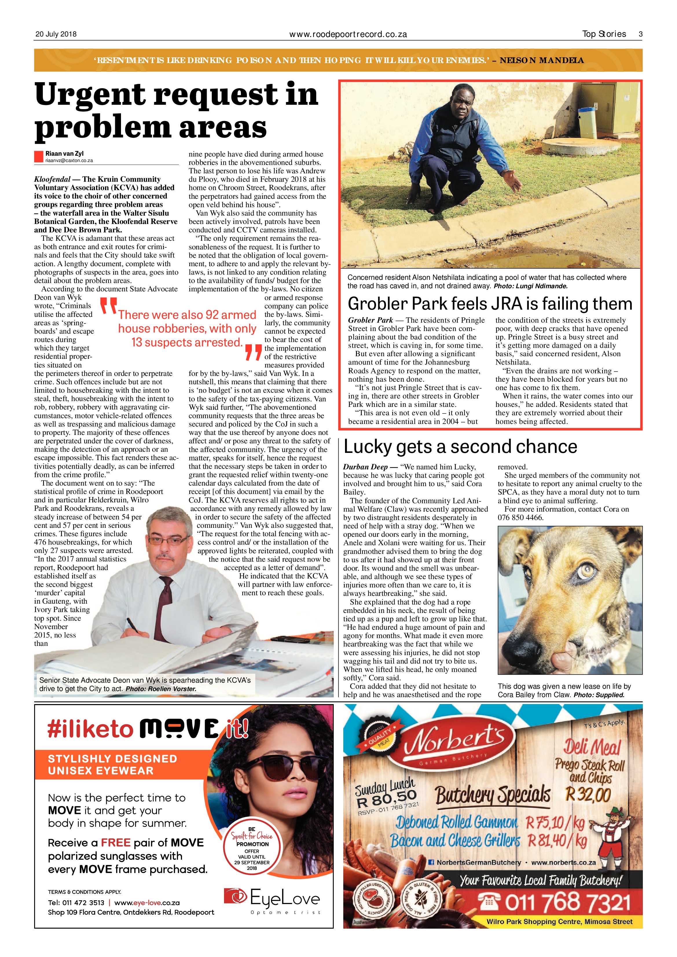 Roodepoort Record 20 July 2018 page 3
