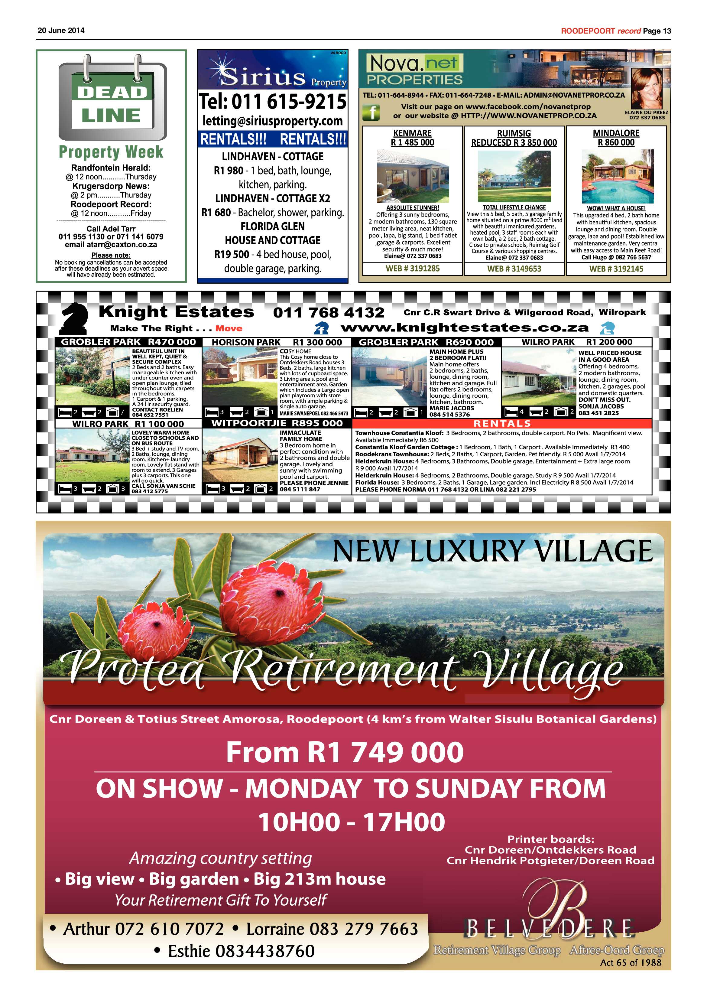 Roodepoort Record 20 June 2014 page 13