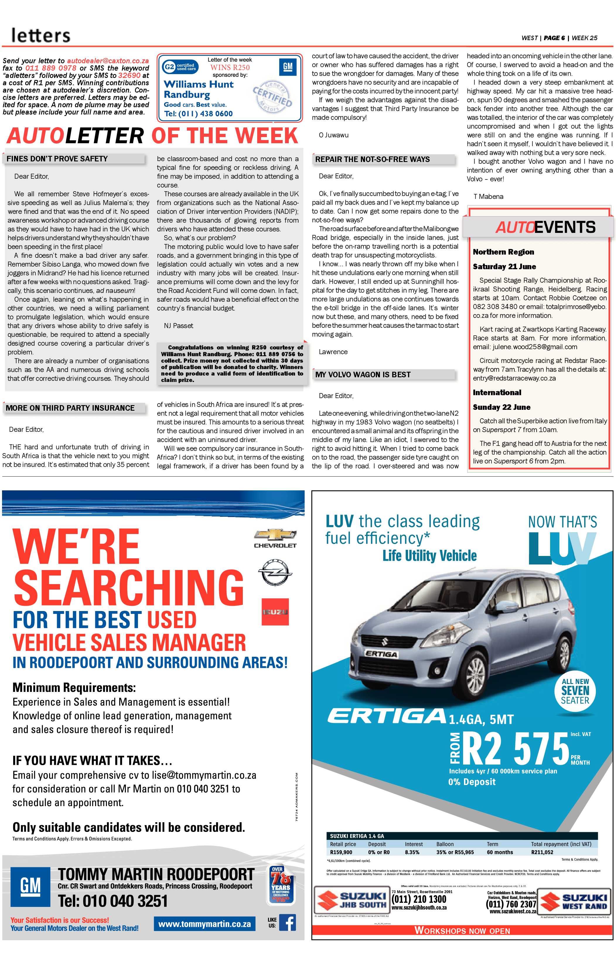 Roodepoort Record 20 June 2014 page 26