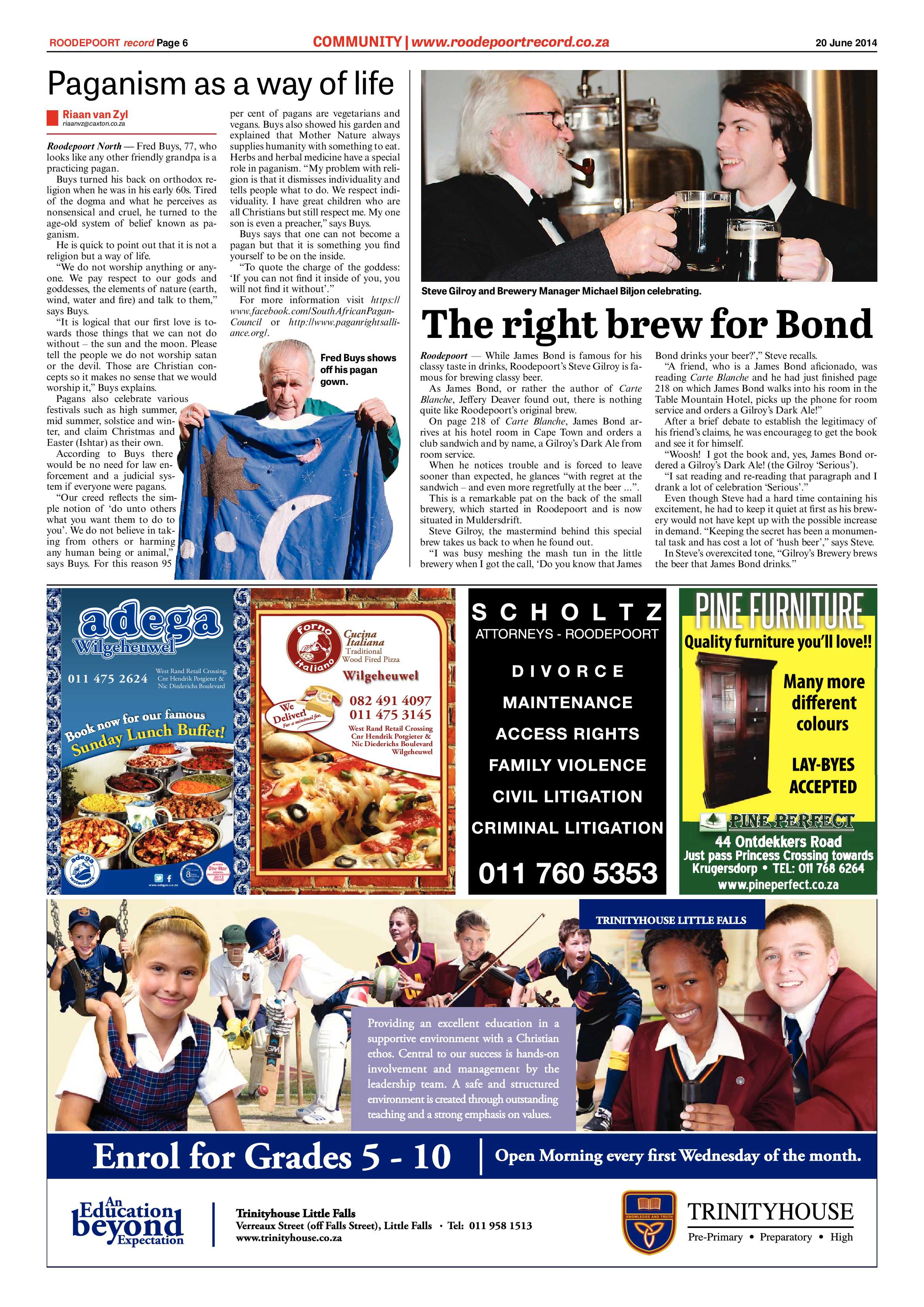 Roodepoort Record 20 June 2014 page 6