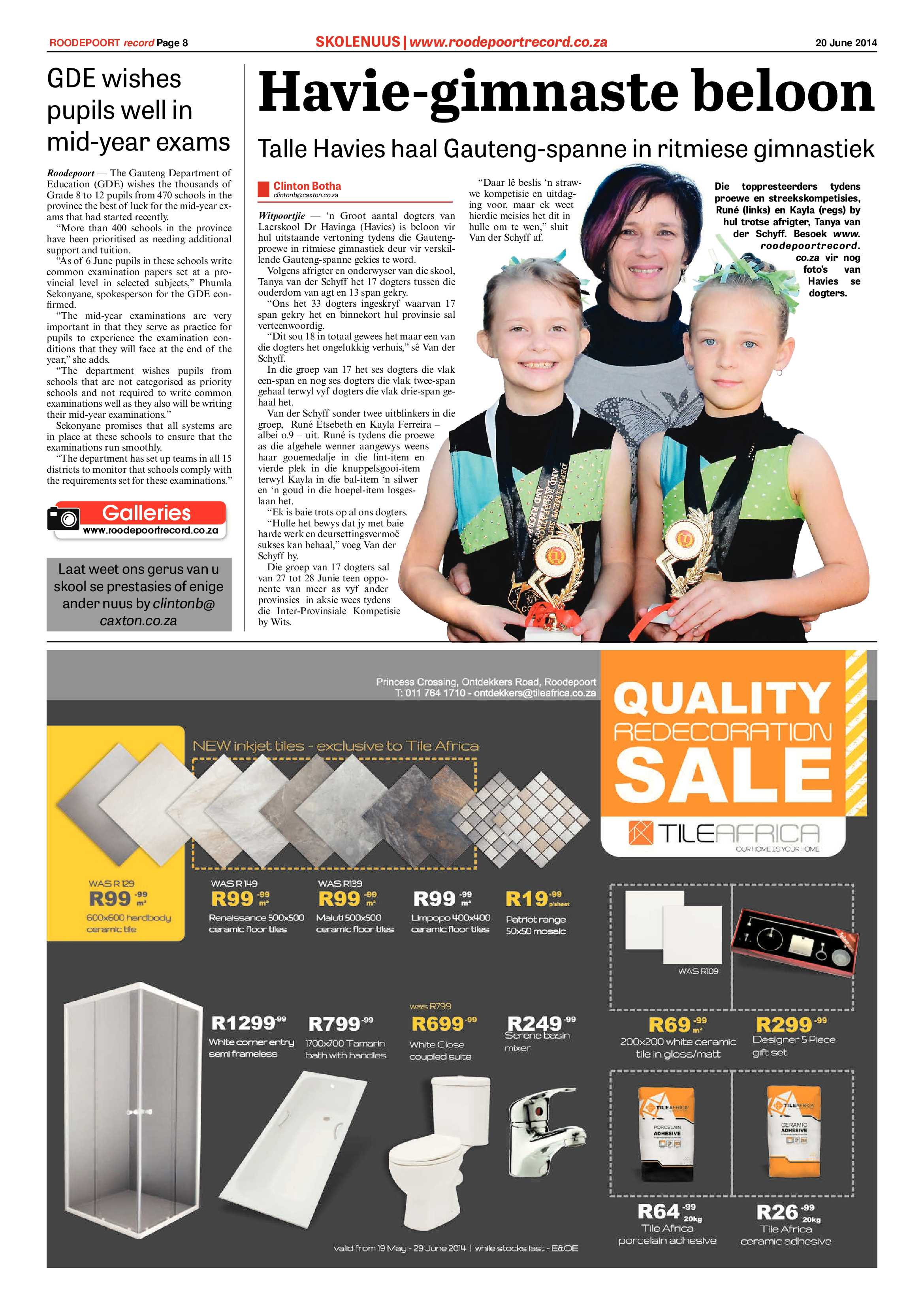 Roodepoort Record 20 June 2014 page 8