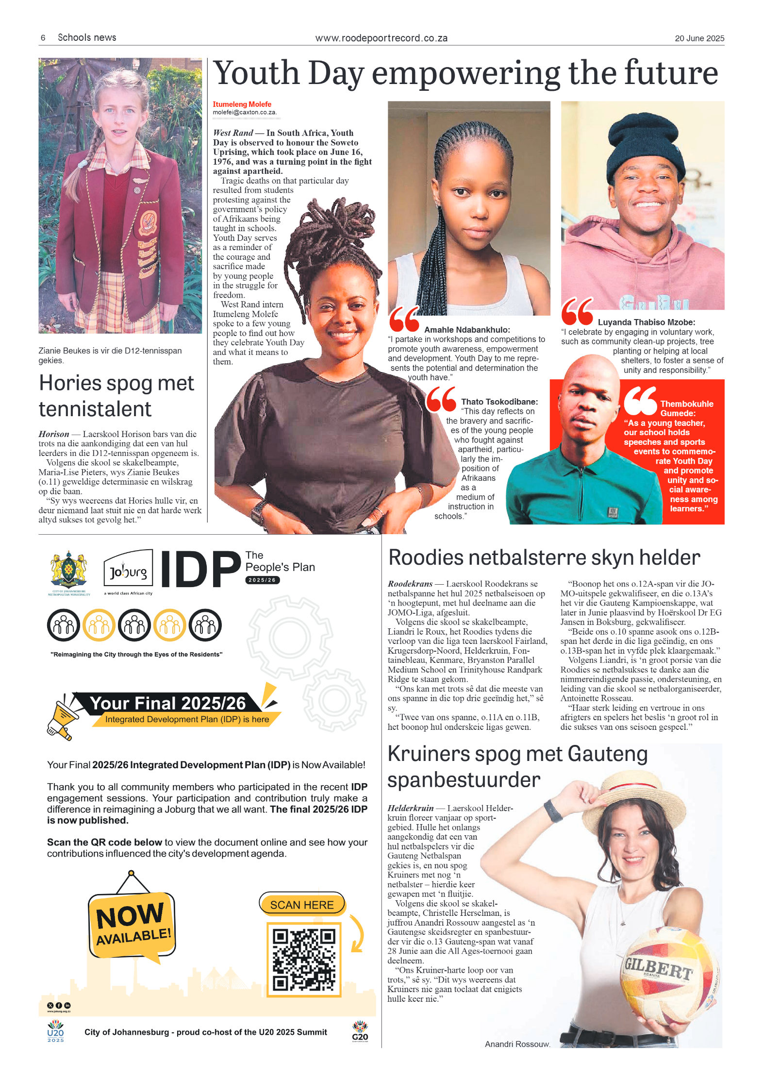Roodepoort Record 20 June 2025 page 6
