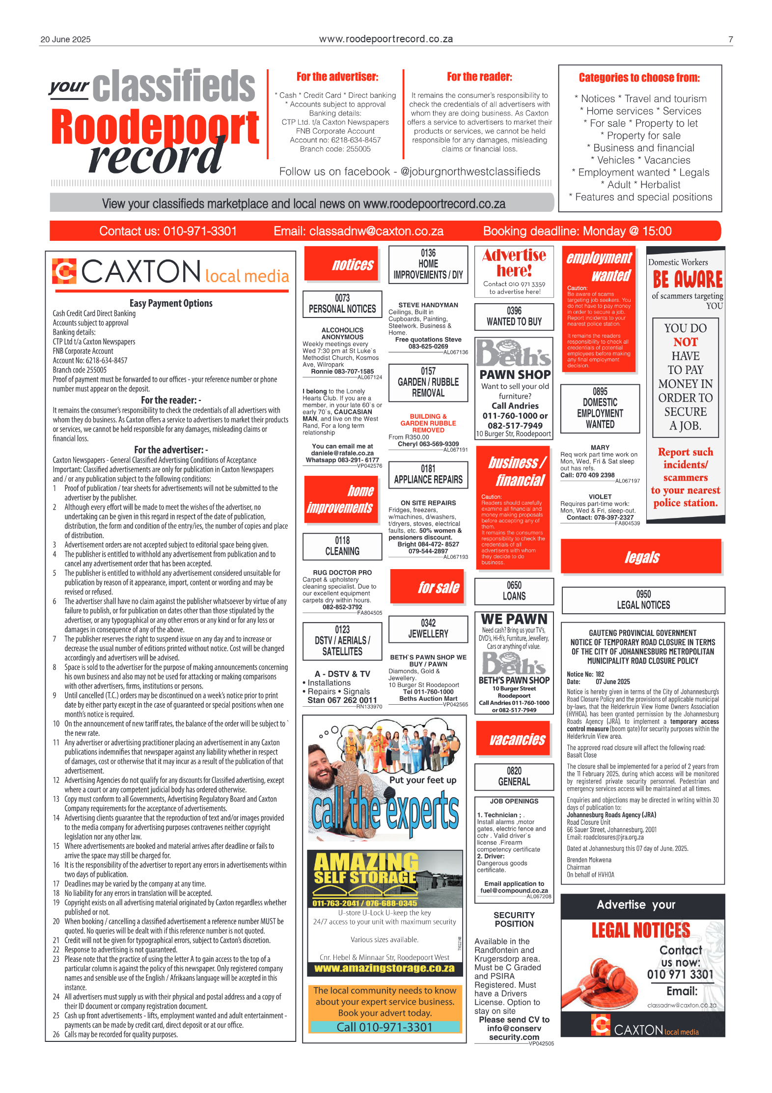 Roodepoort Record 20 June 2025 page 7