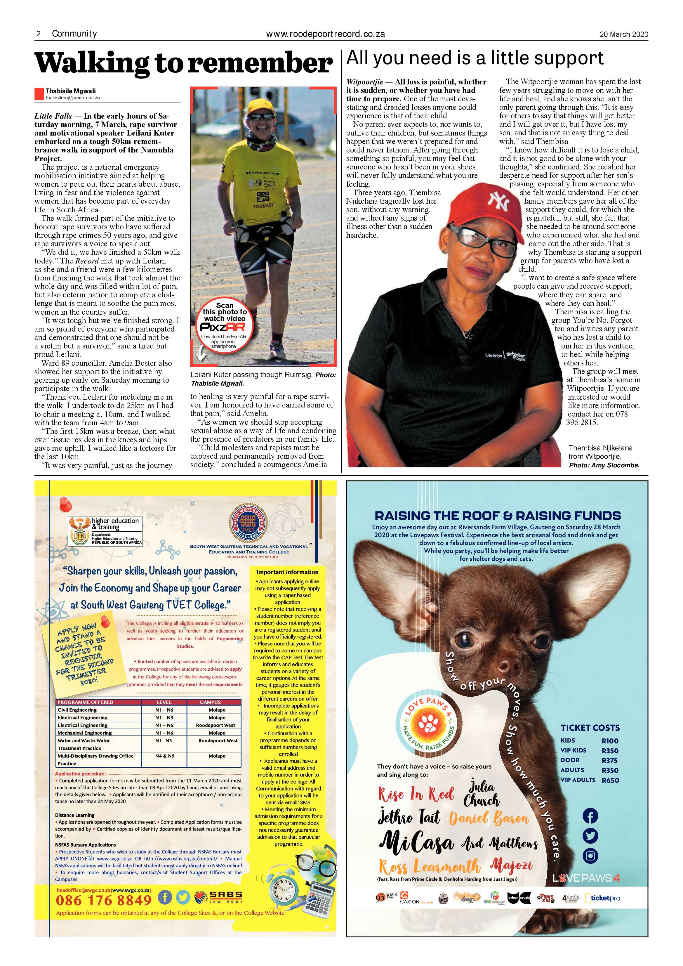 Roodepoort Record 20 March 2020 page 2
