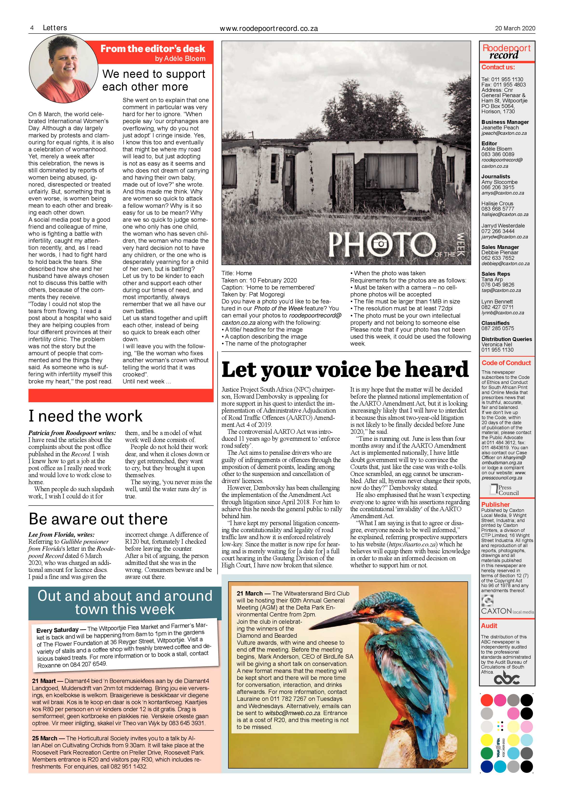 Roodepoort Record 20 March 2020 page 4