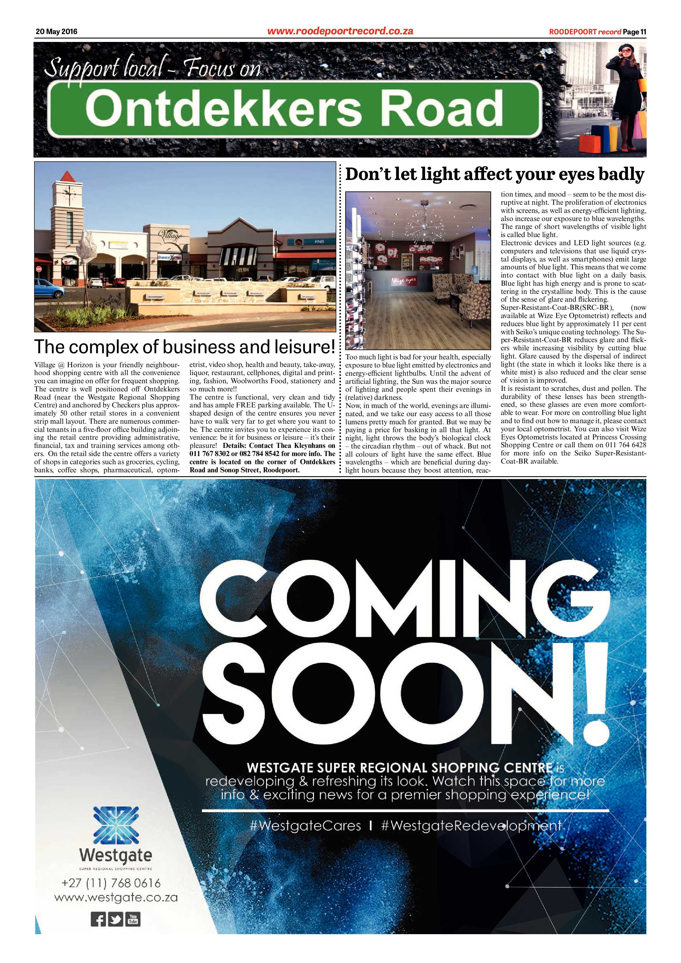 Roodepoort Record 20 May 2016 page 11
