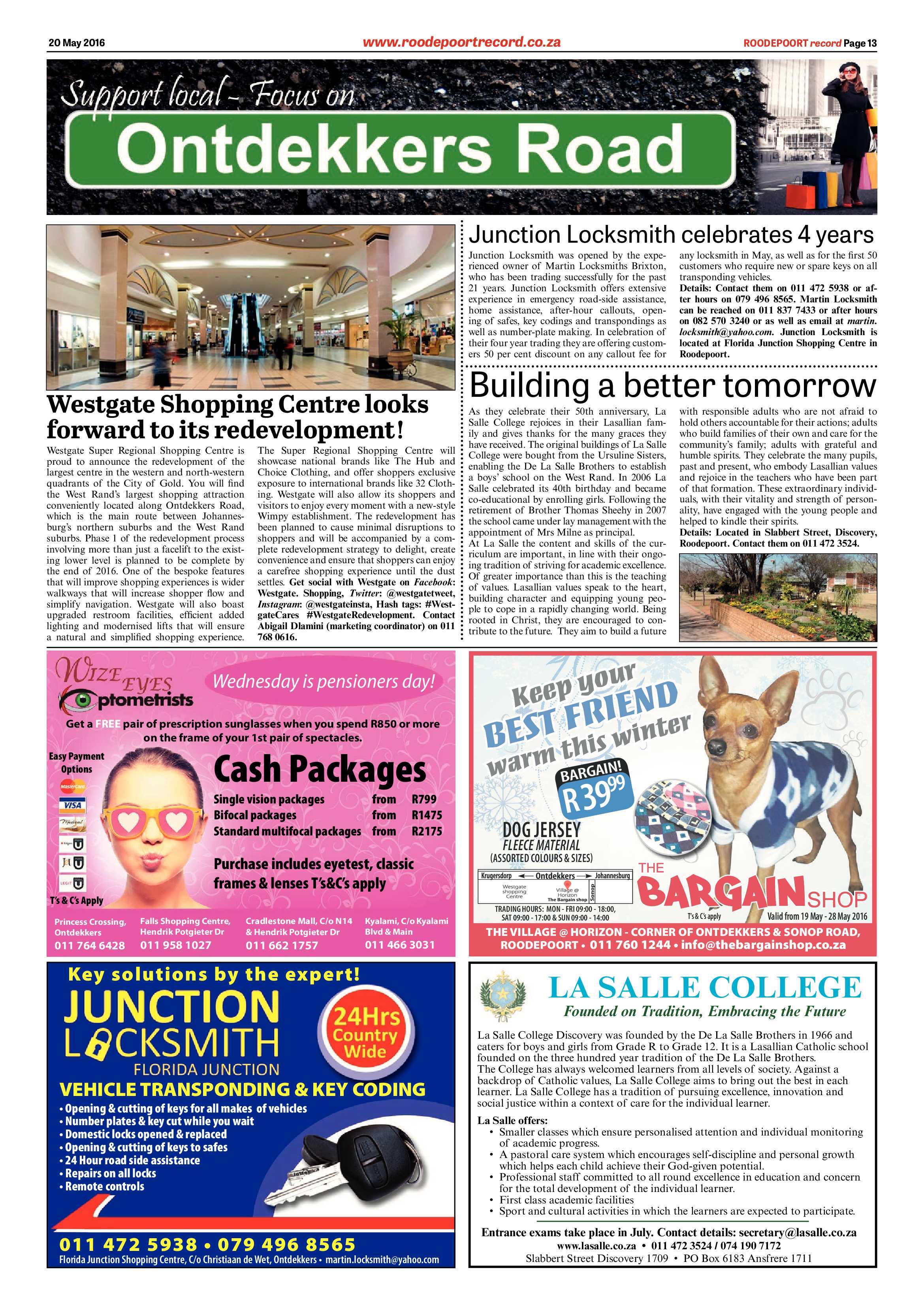 Roodepoort Record 20 May 2016 page 13