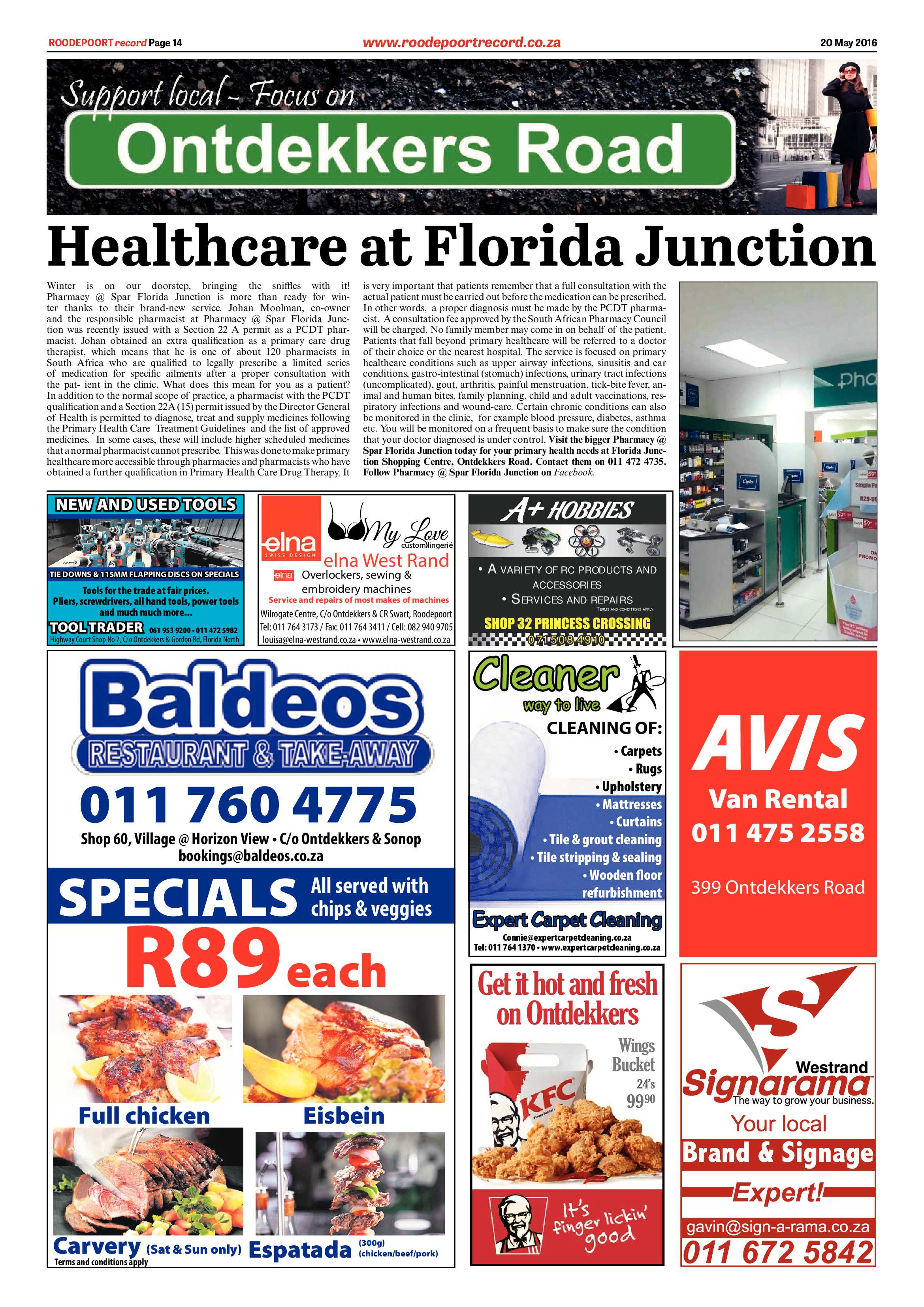 Roodepoort Record 20 May 2016 page 14