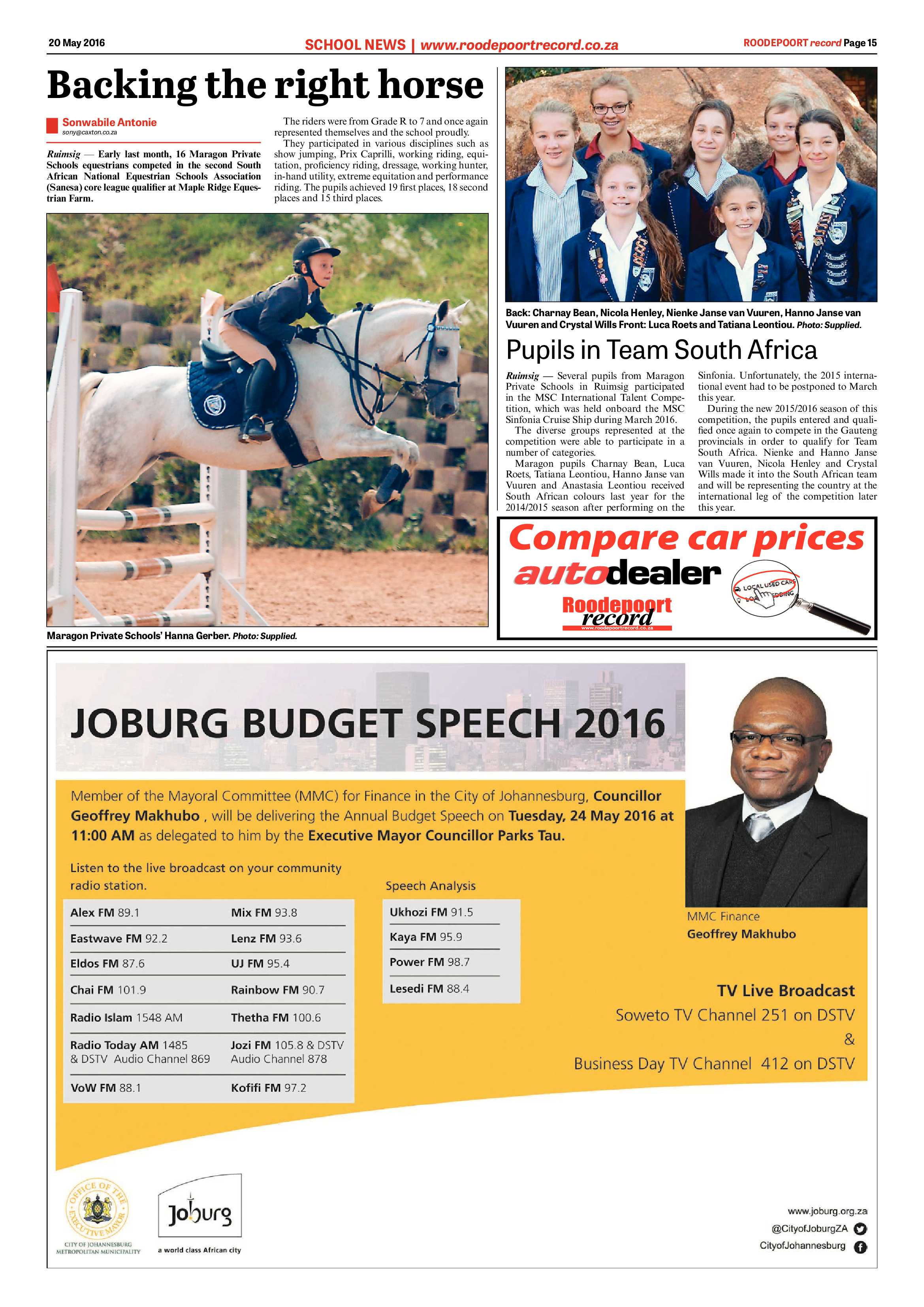 Roodepoort Record 20 May 2016 page 15