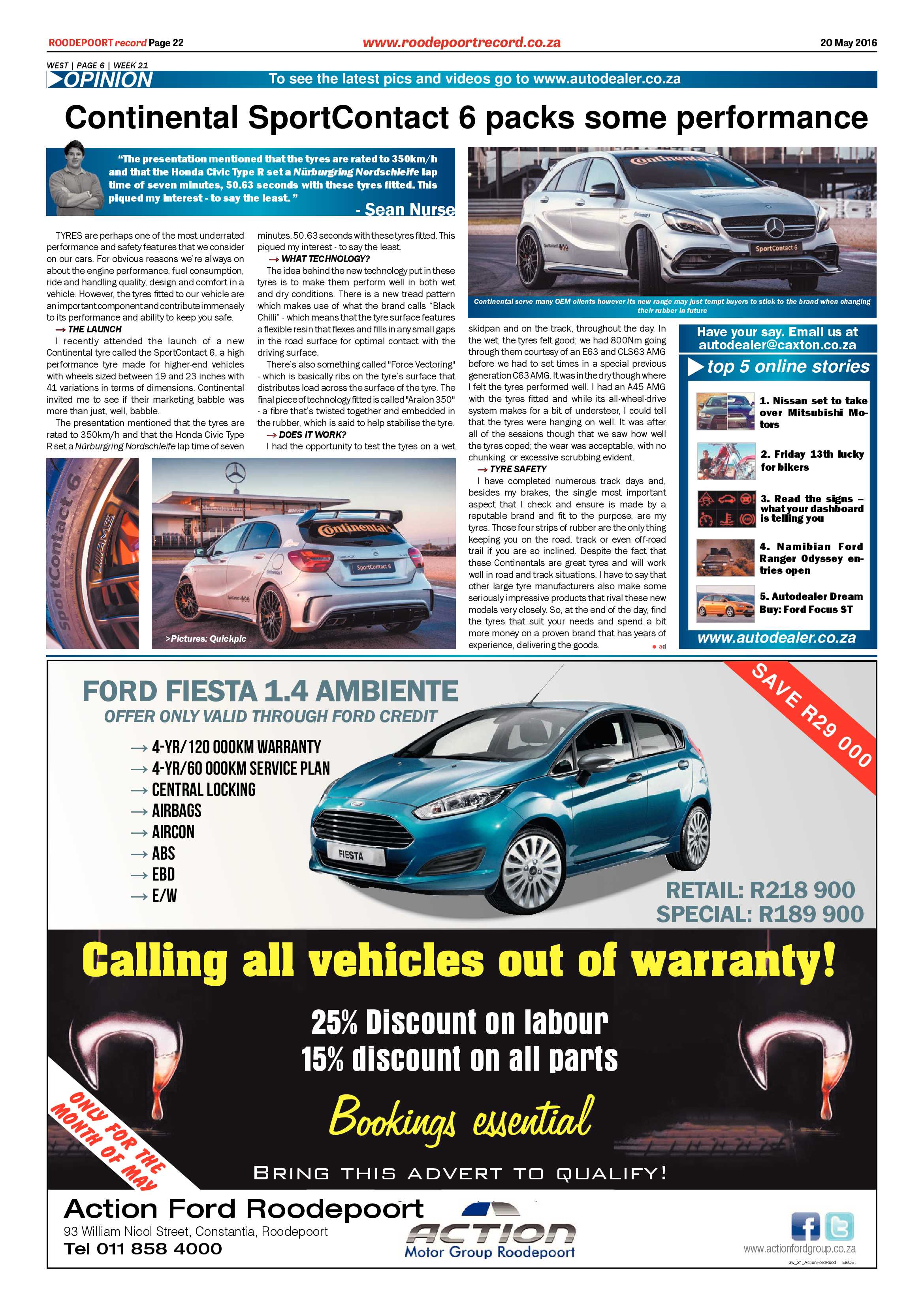 Roodepoort Record 20 May 2016 page 22