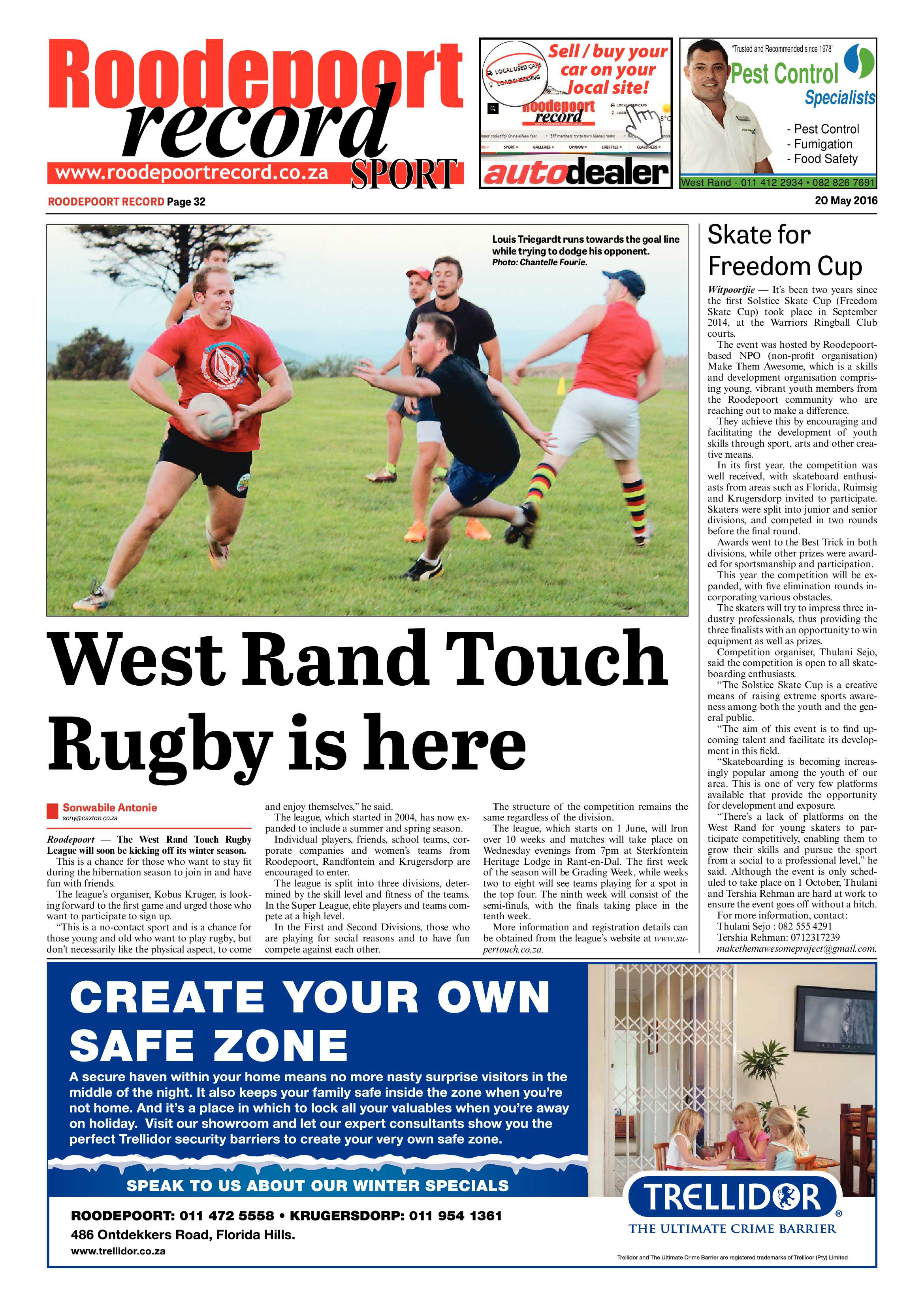 Roodepoort Record 20 May 2016 page 32