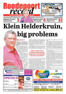 Roodepoort Record 20 May 2016