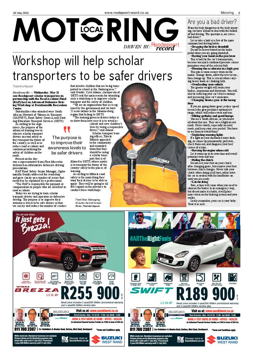 Roodepoort Record 20 May 2022 page 9