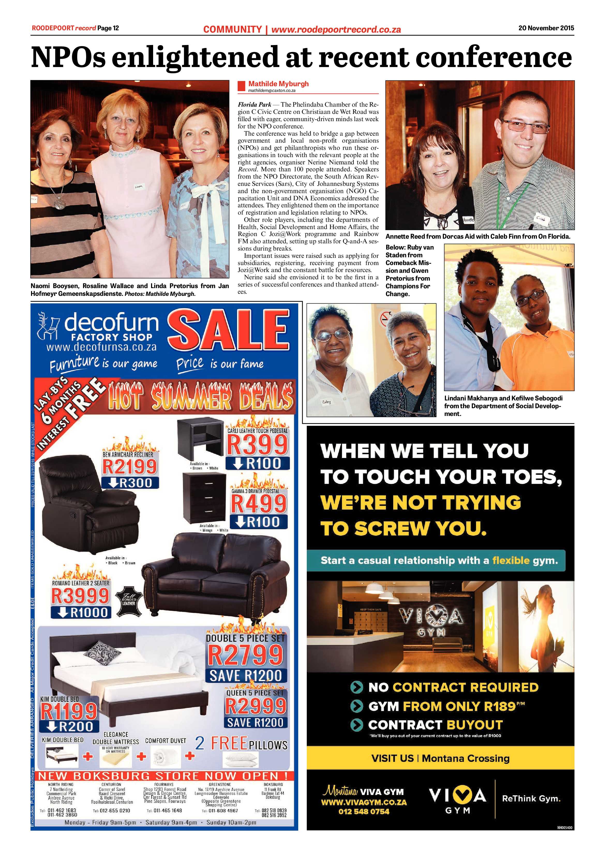 Roodepoort Record 20 November 2015 page 12