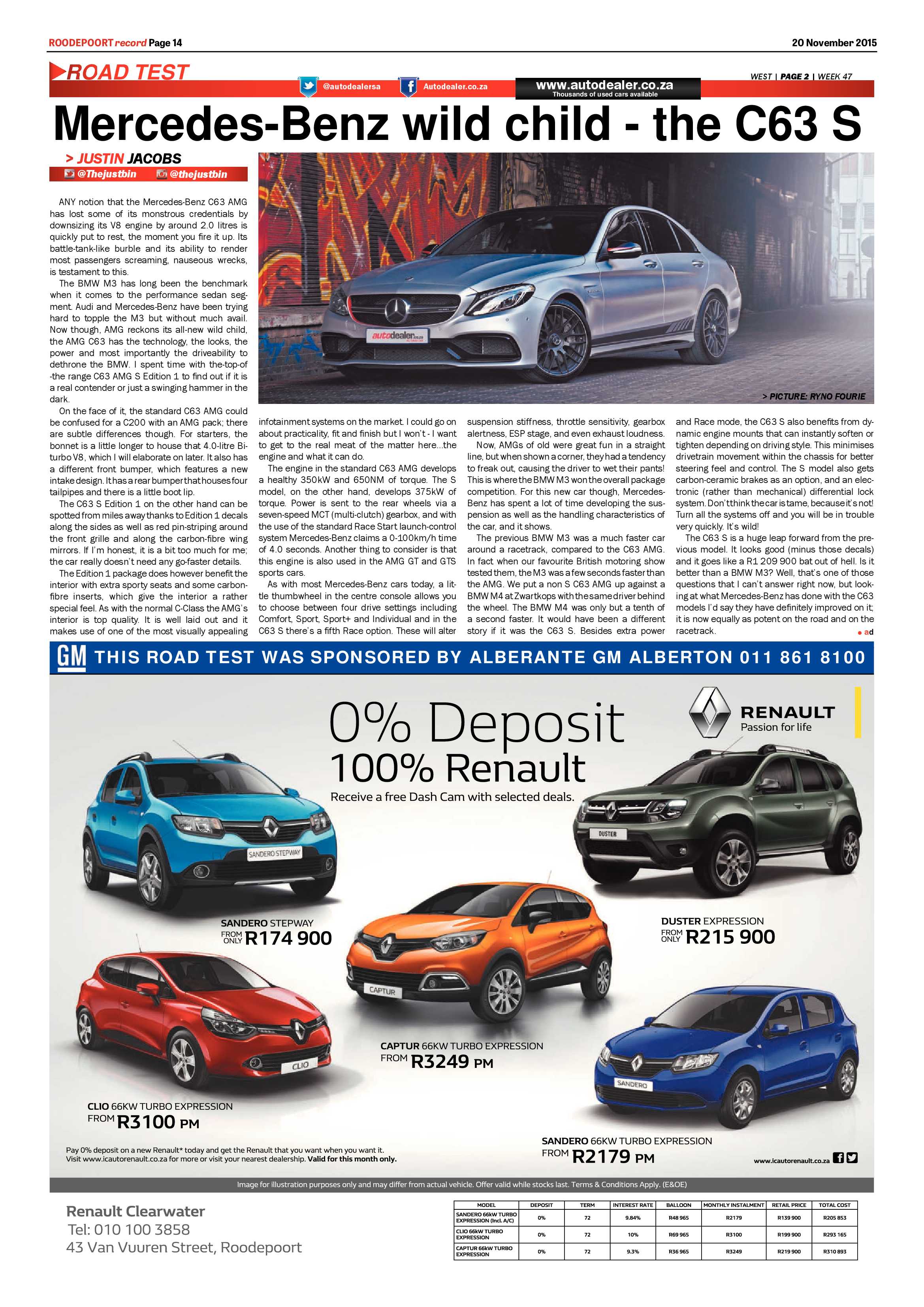 Roodepoort Record 20 November 2015 page 14