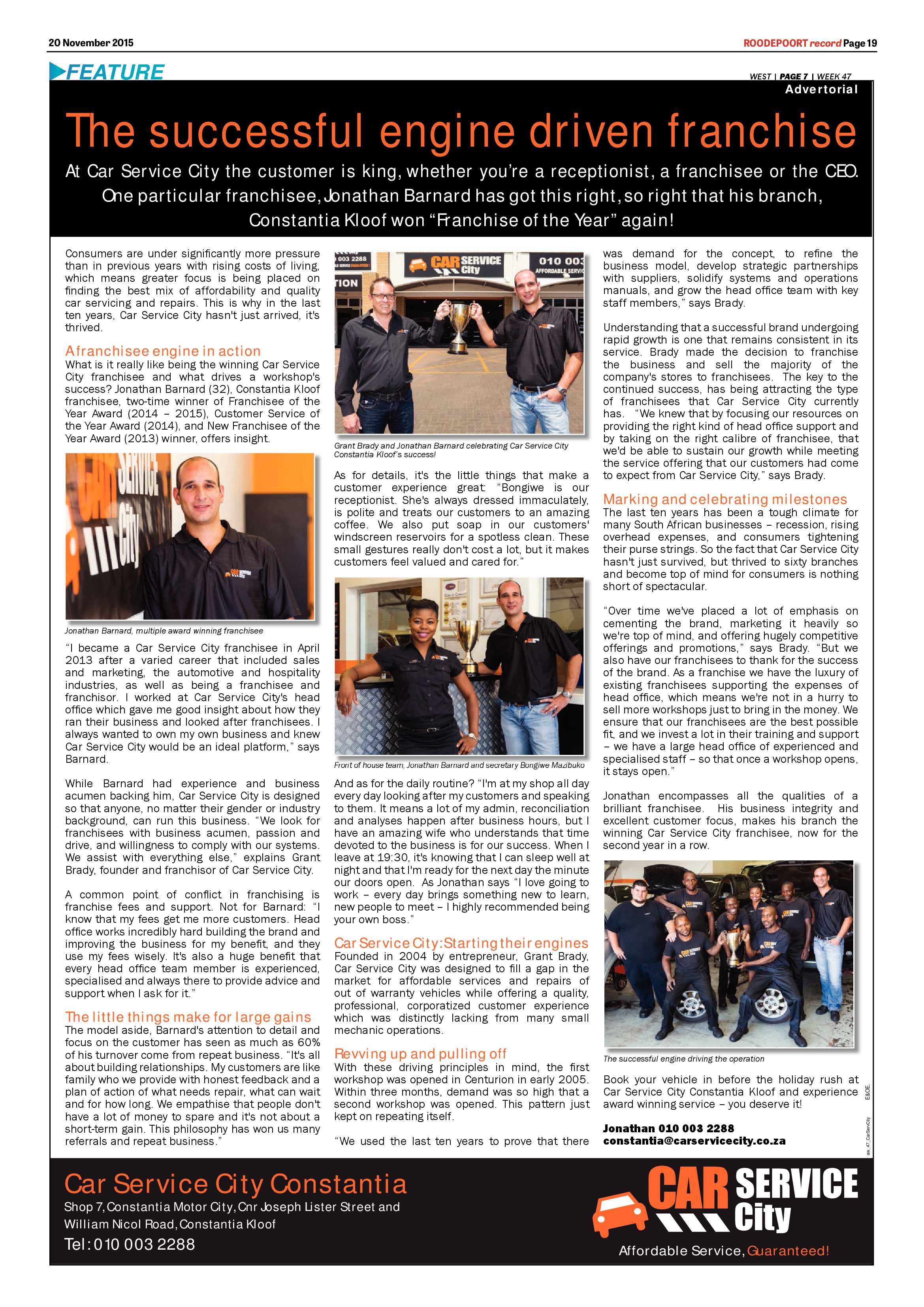 Roodepoort Record 20 November 2015 page 19