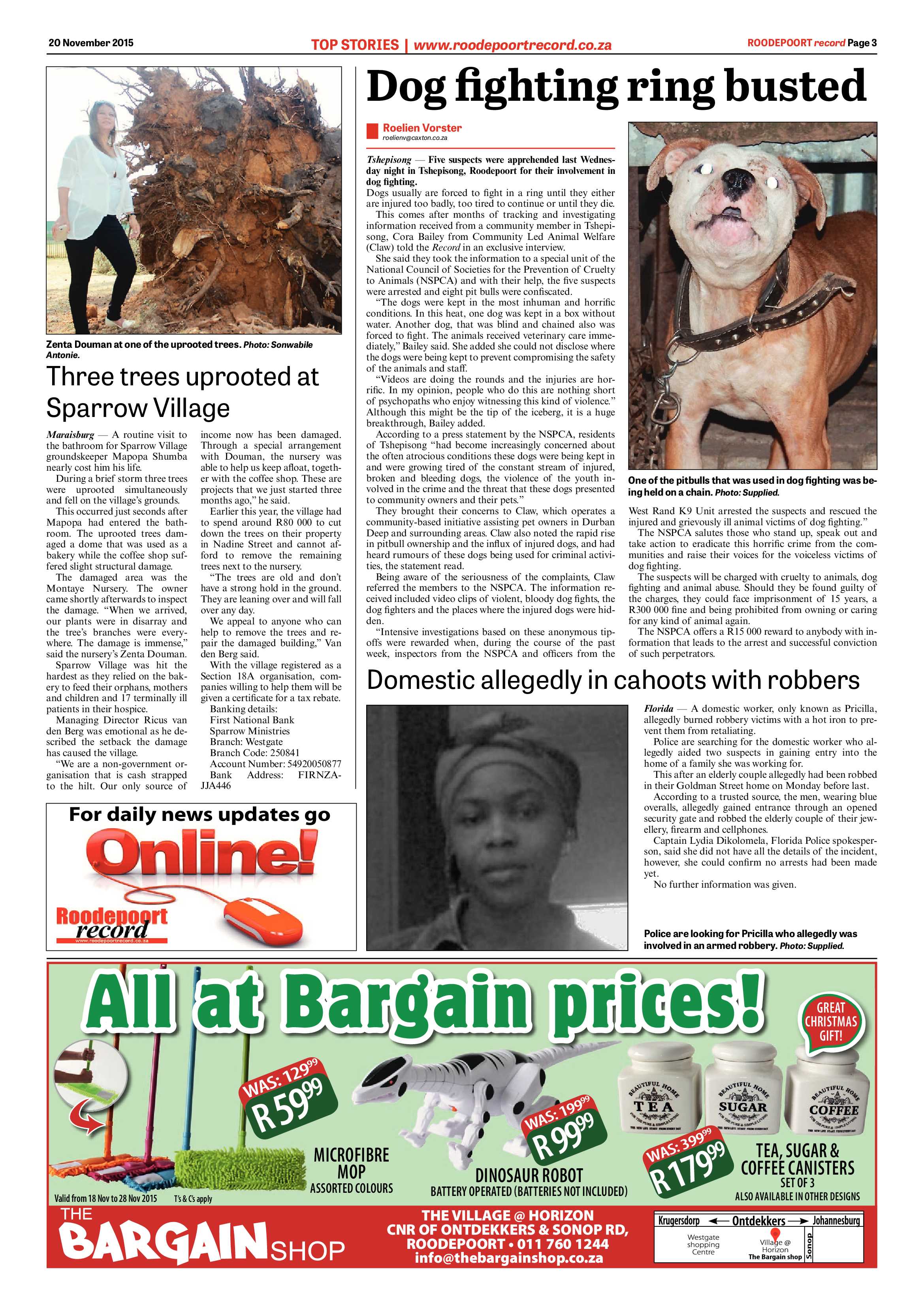 Roodepoort Record 20 November 2015 page 3