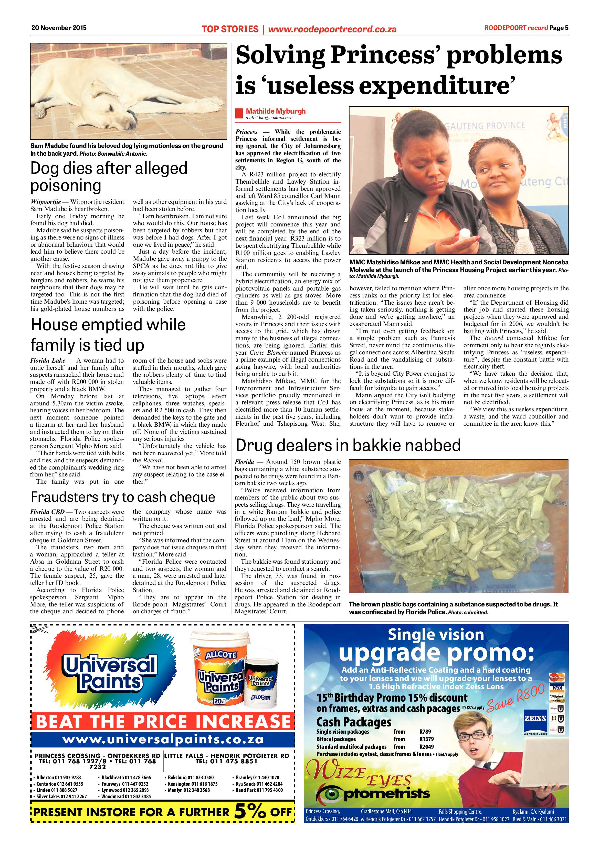 Roodepoort Record 20 November 2015 page 5
