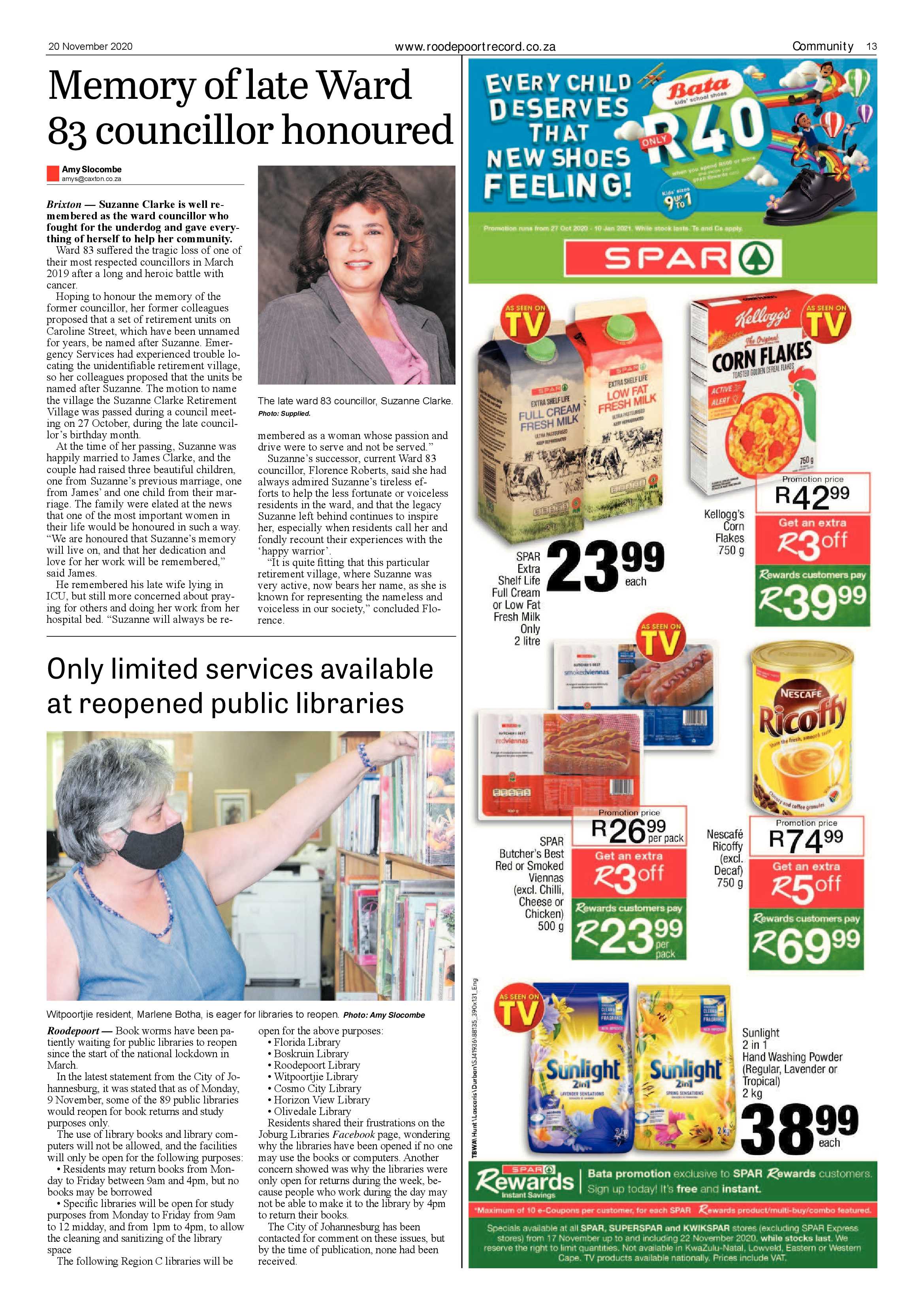 Roodepoort Record 20 November 2020 page 13