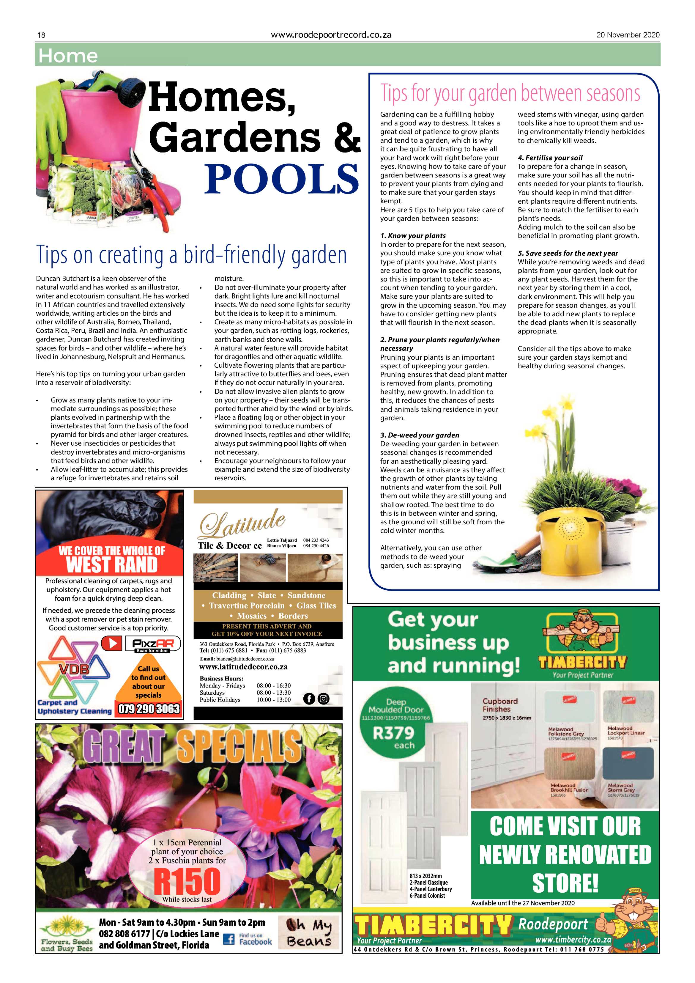Roodepoort Record 20 November 2020 page 18