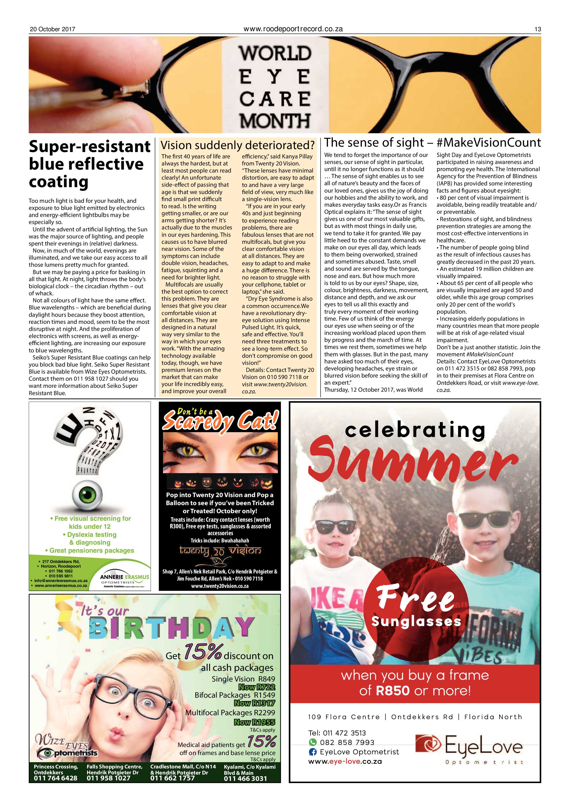 Roodepoort Record 20 October 2017 page 13