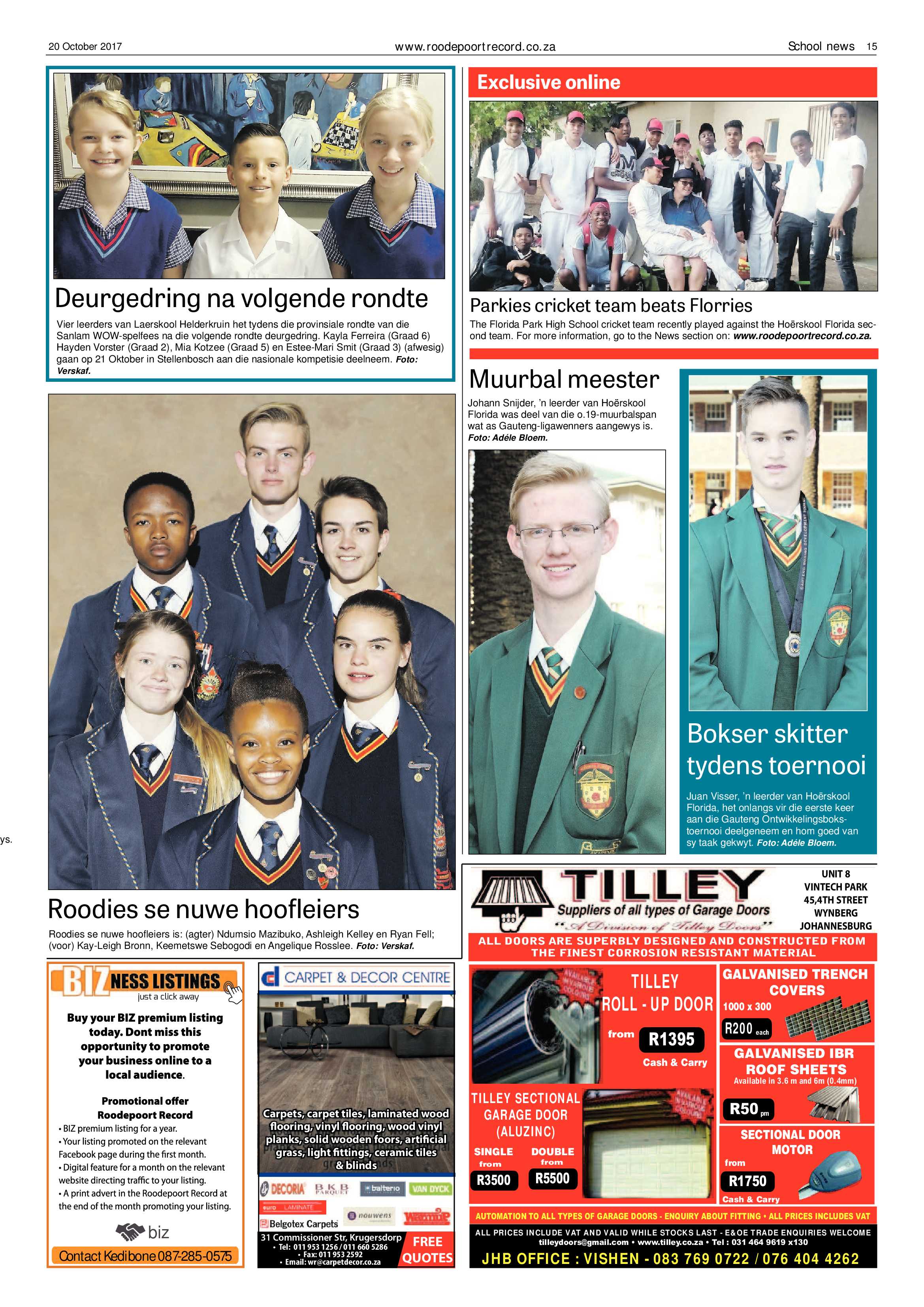 Roodepoort Record 20 October 2017 page 15