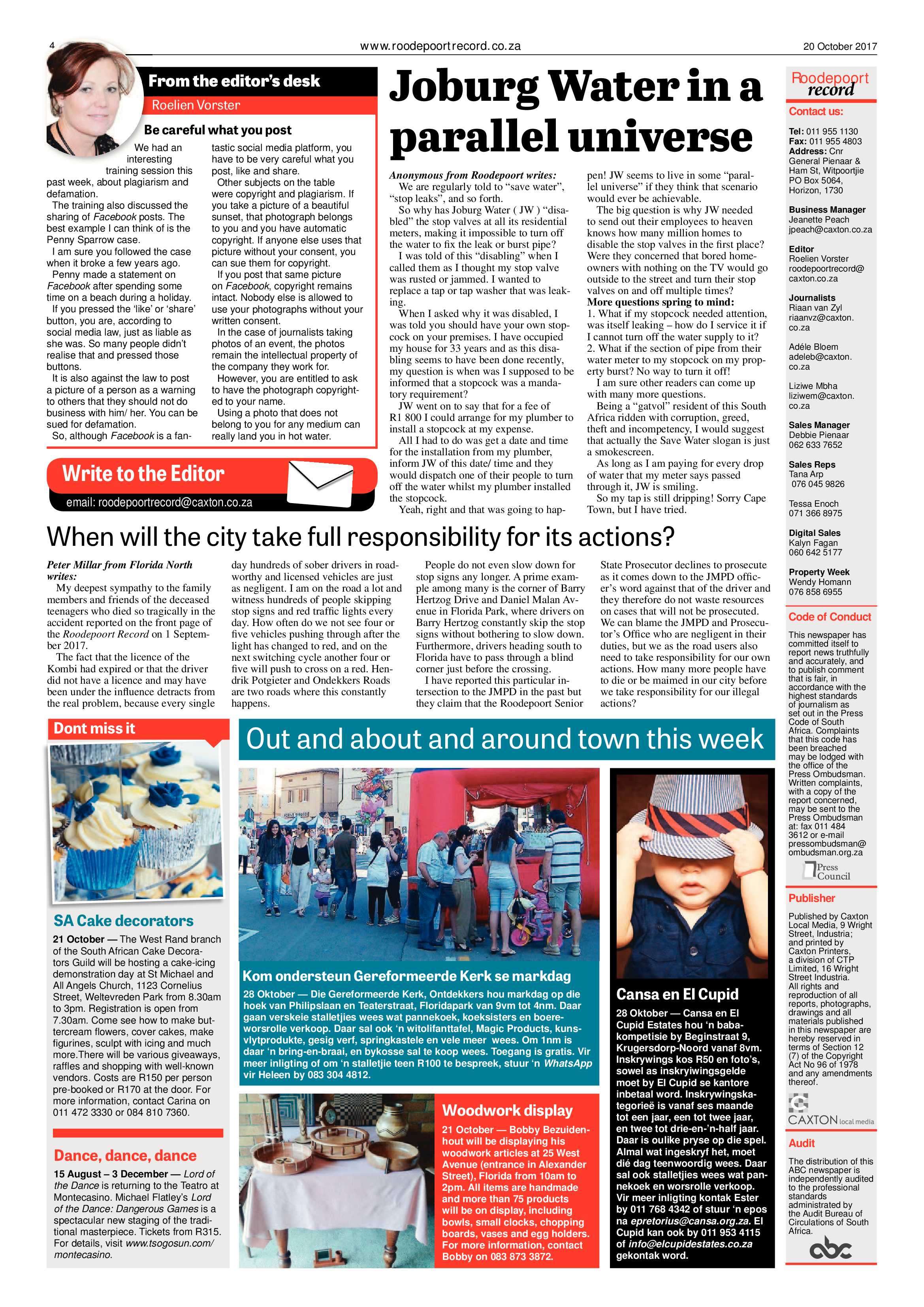 Roodepoort Record 20 October 2017 page 4