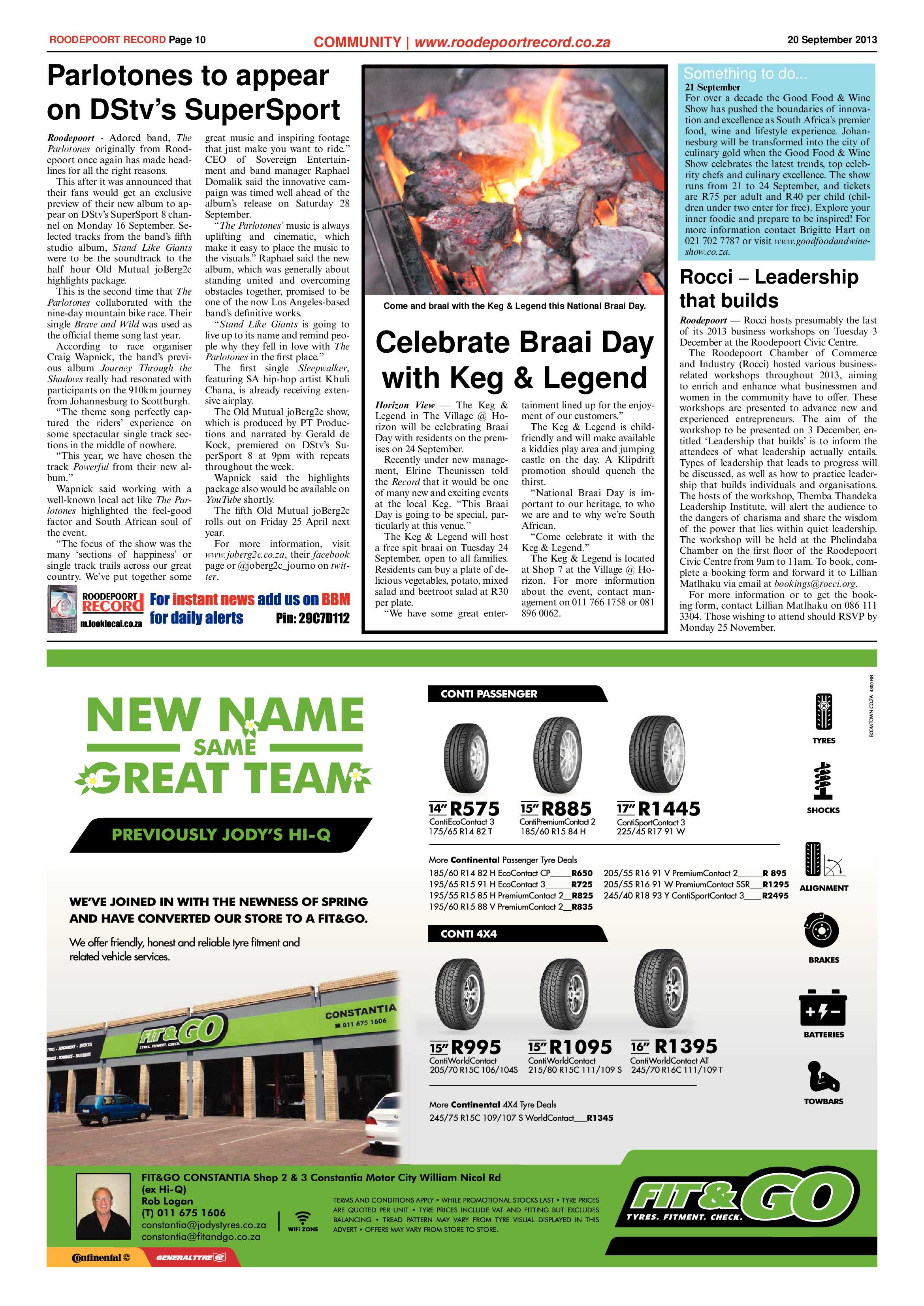 Roodepoort Record 20 September 2013 page 10