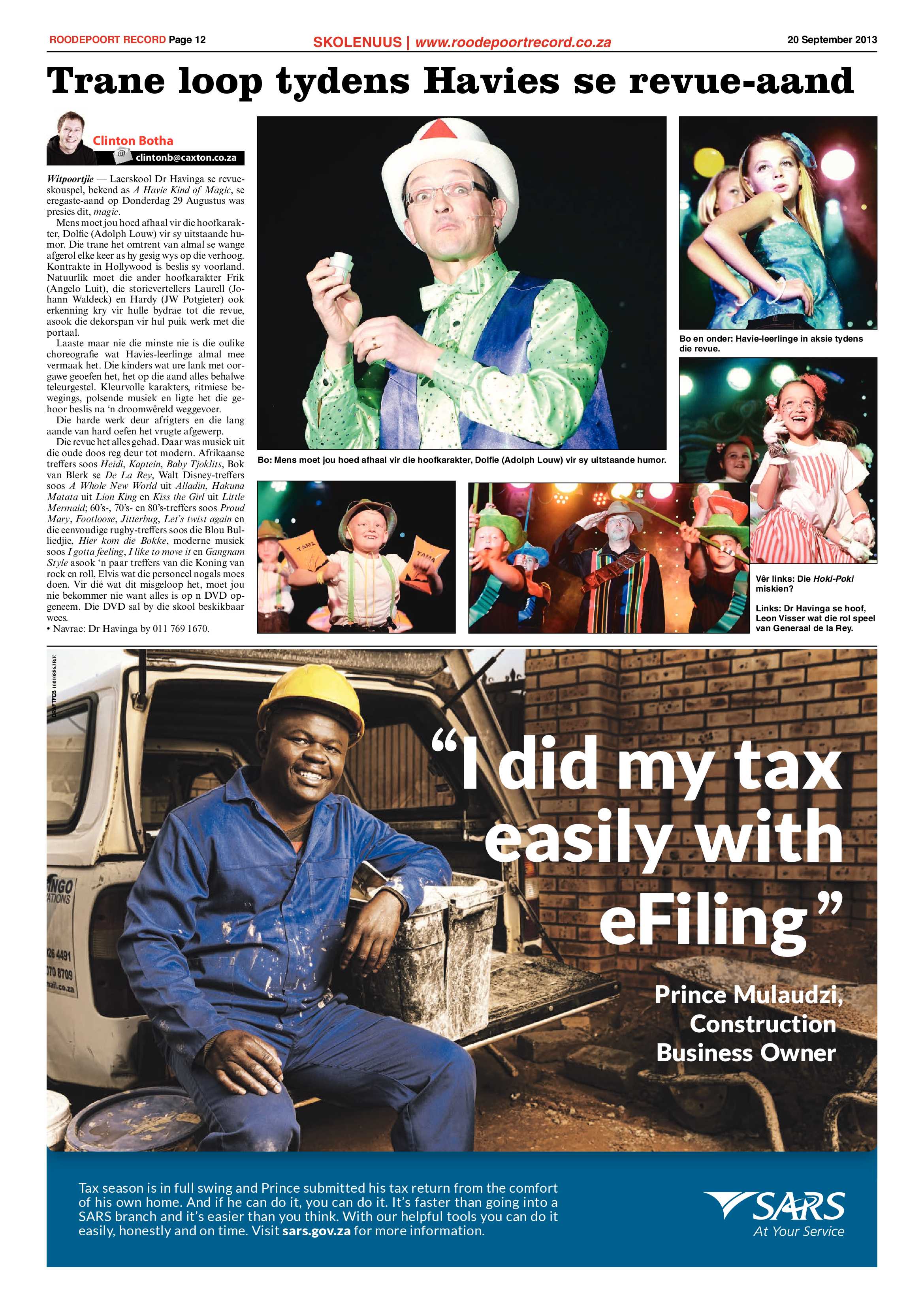 Roodepoort Record 20 September 2013 page 12