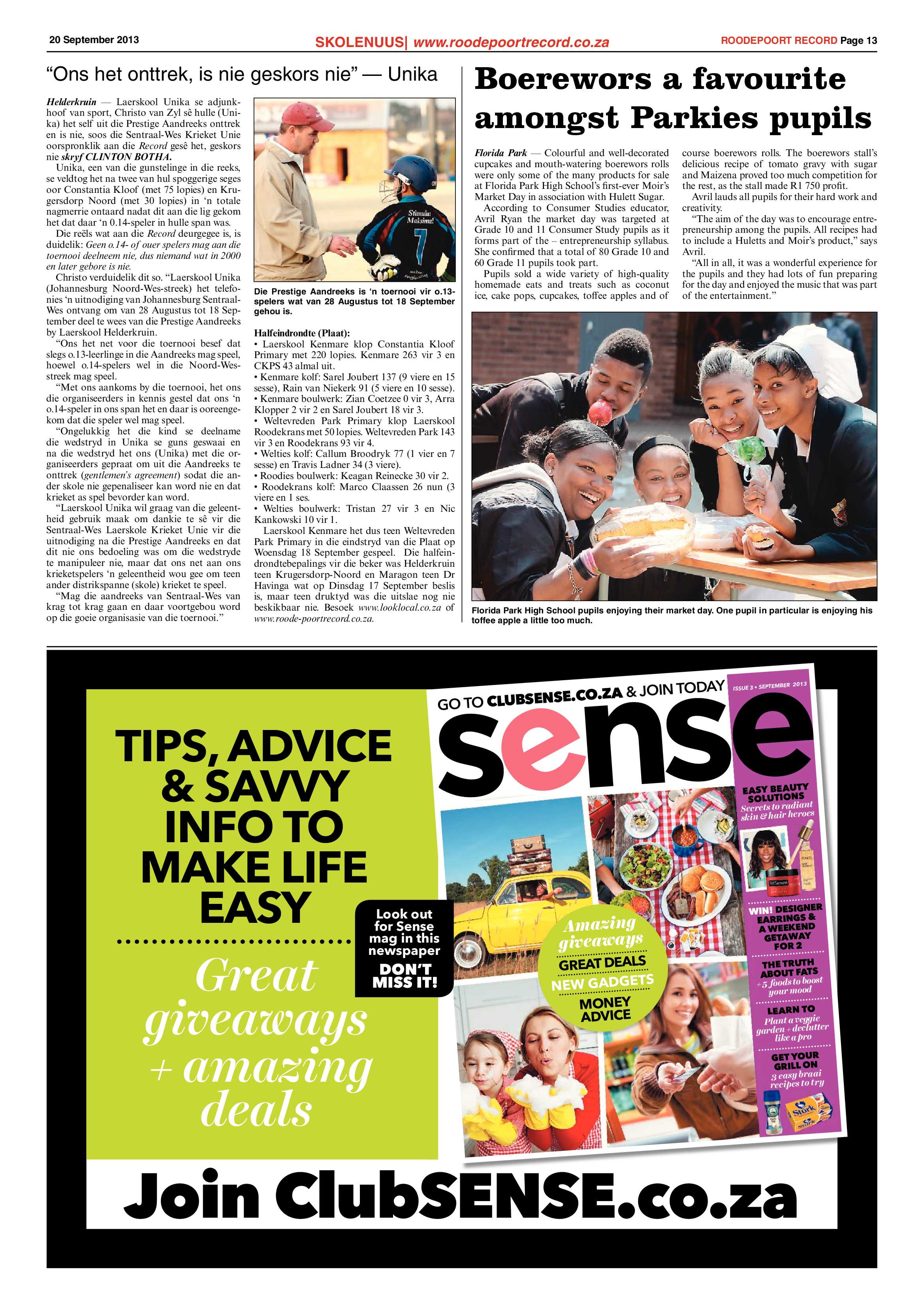 Roodepoort Record 20 September 2013 page 13