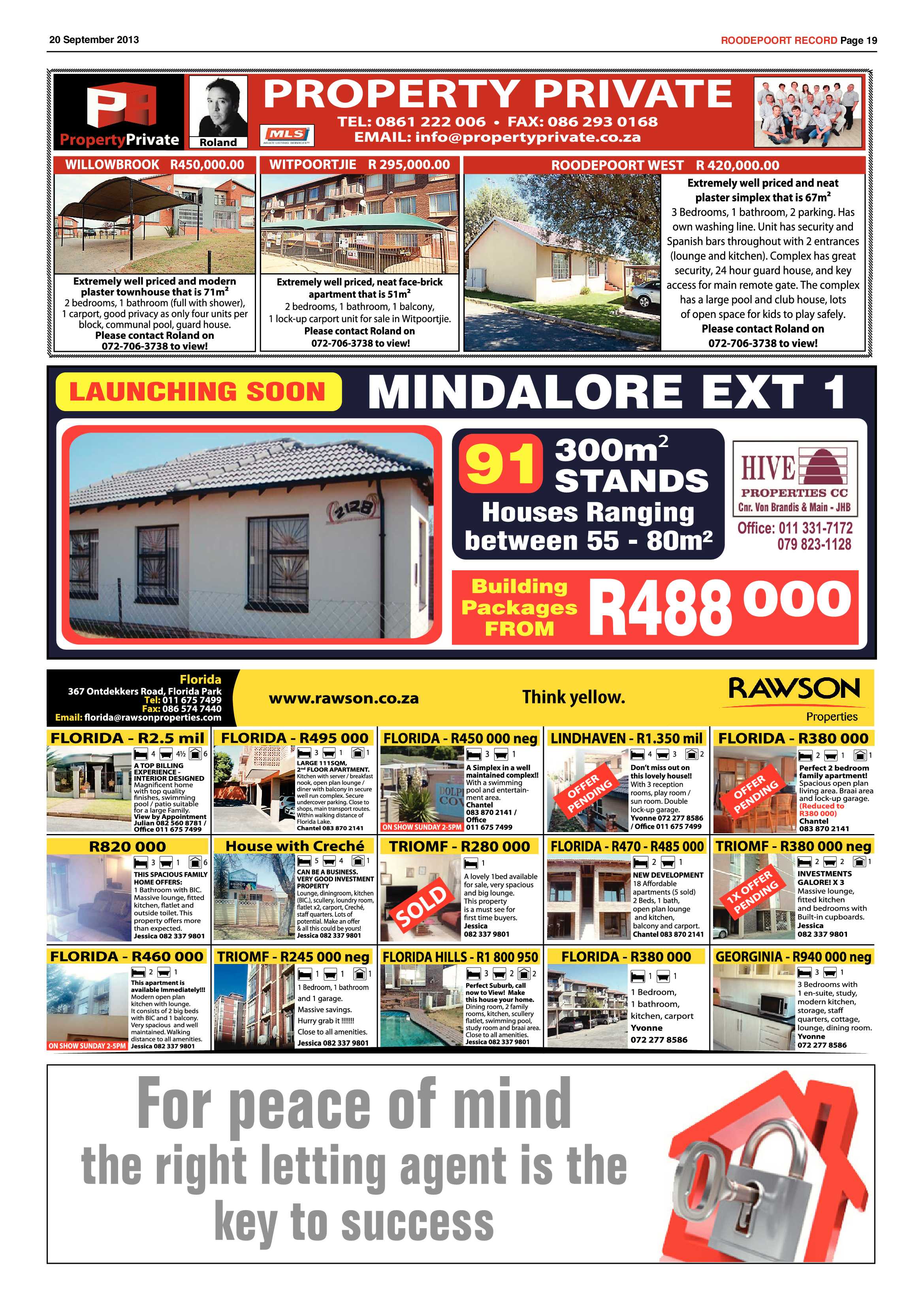 Roodepoort Record 20 September 2013 page 19