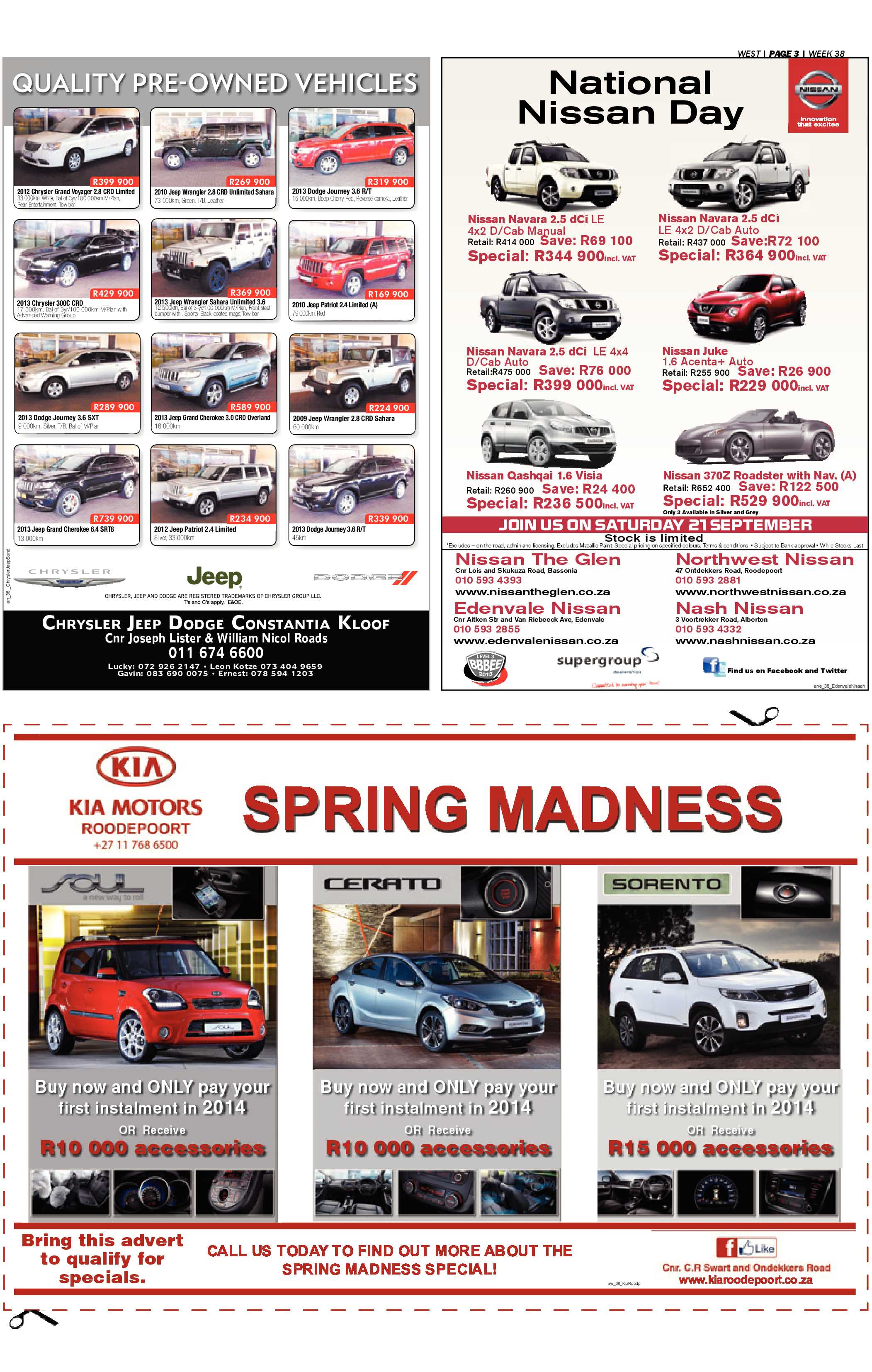 Roodepoort Record 20 September 2013 page 31