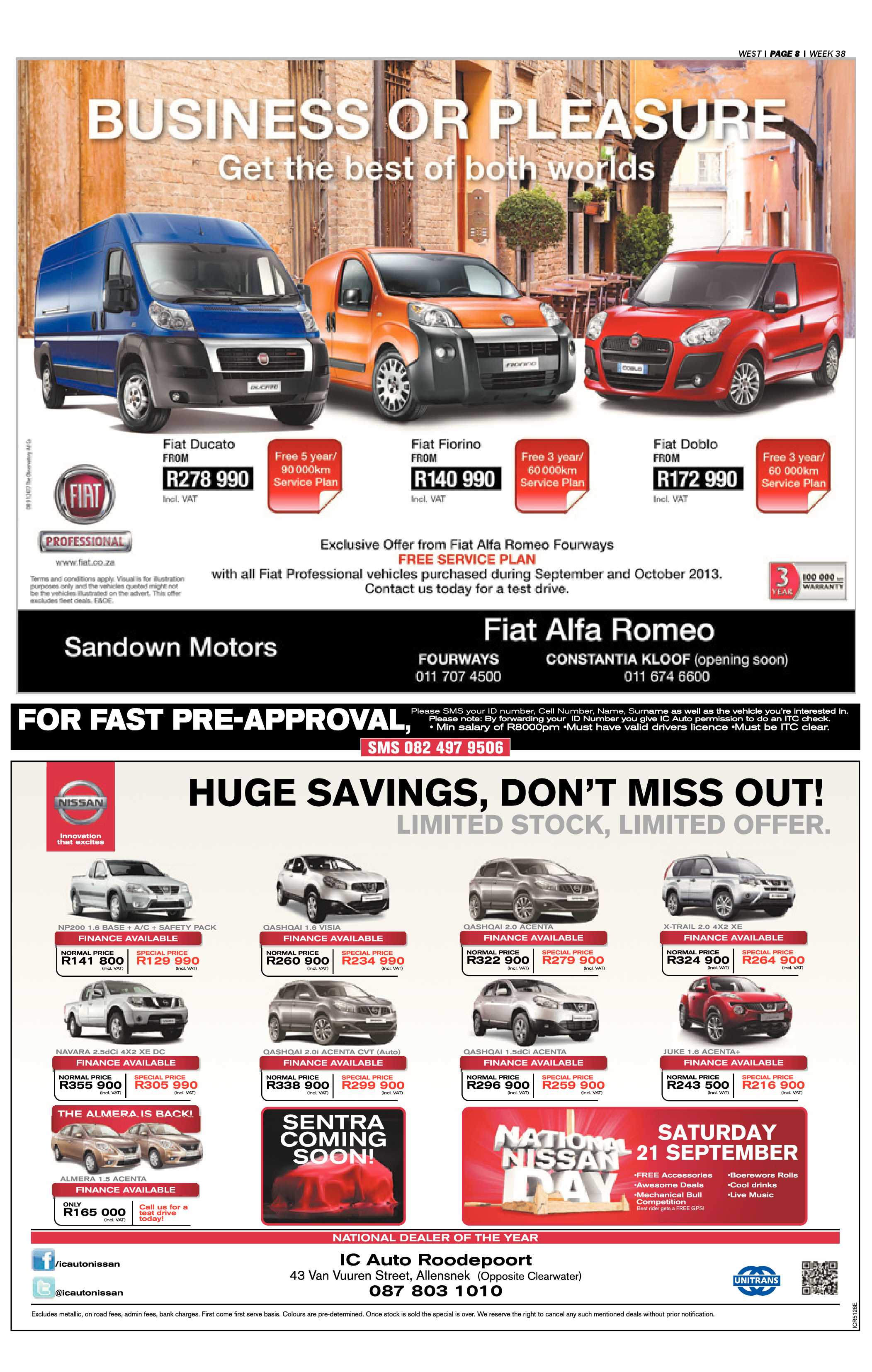 Roodepoort Record 20 September 2013 page 36