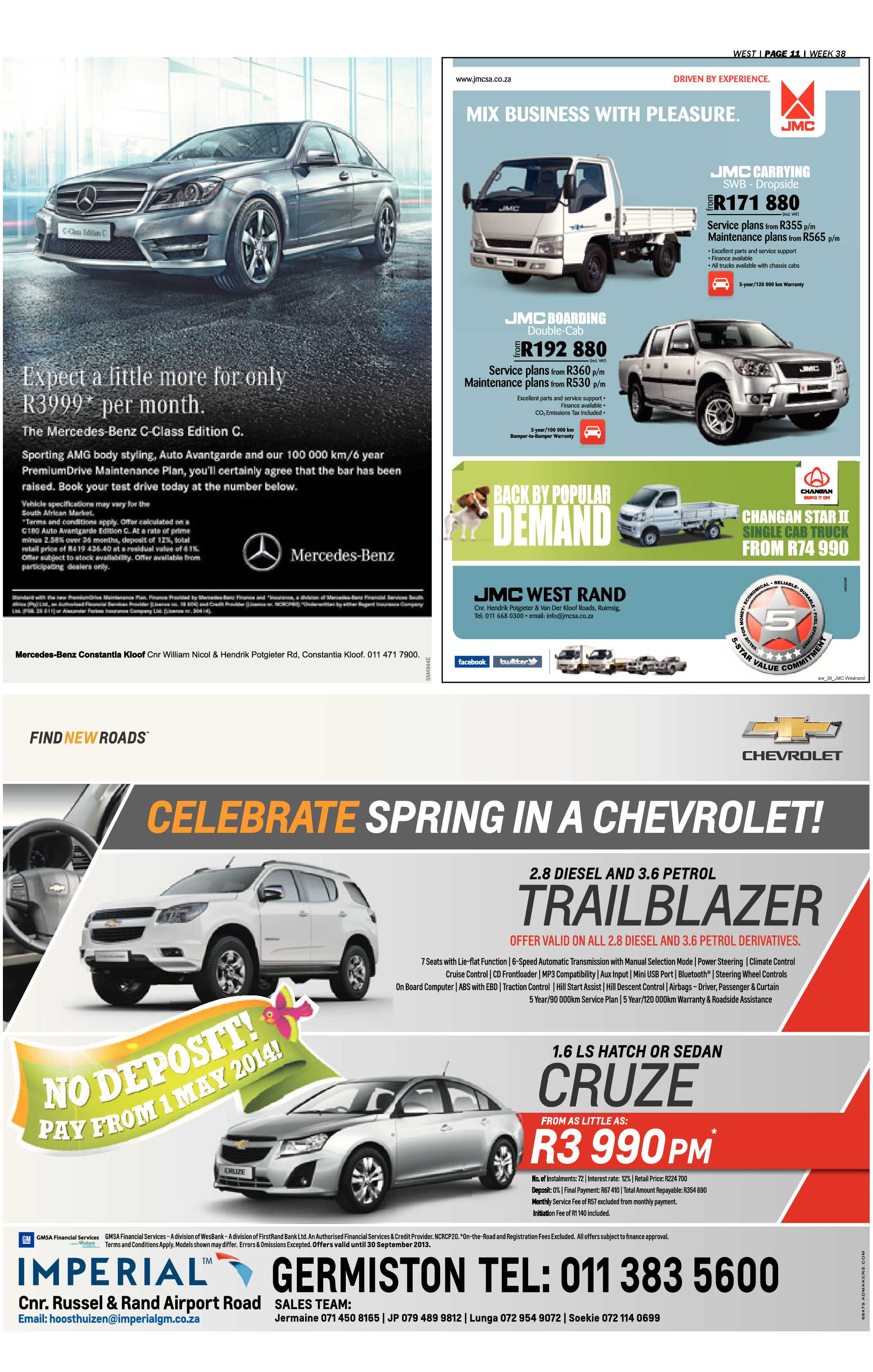 Roodepoort Record 20 September 2013 page 39
