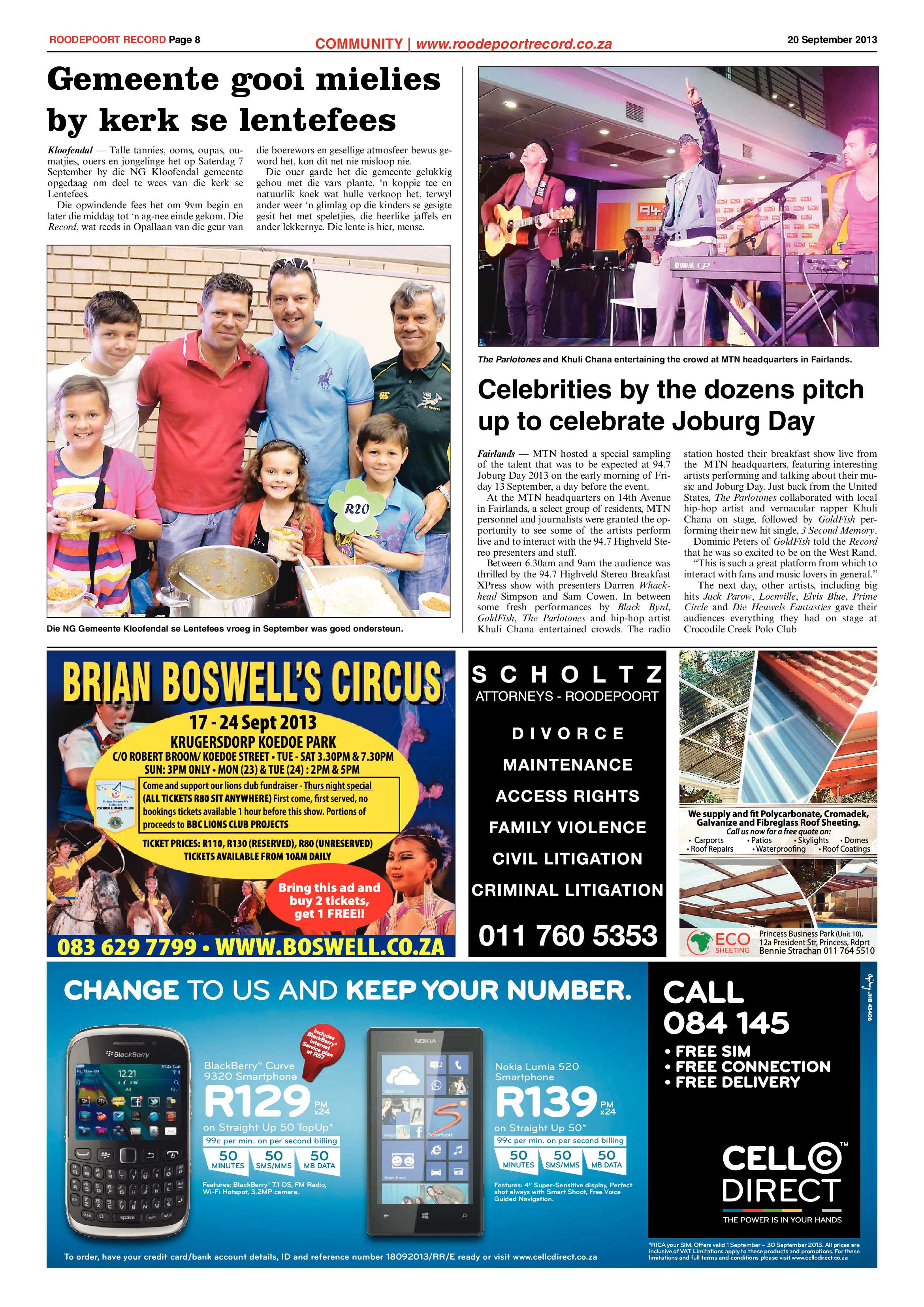 Roodepoort Record 20 September 2013 page 8