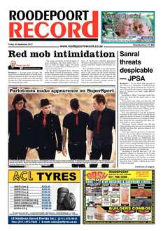 Roodepoort Record 20 September 2013