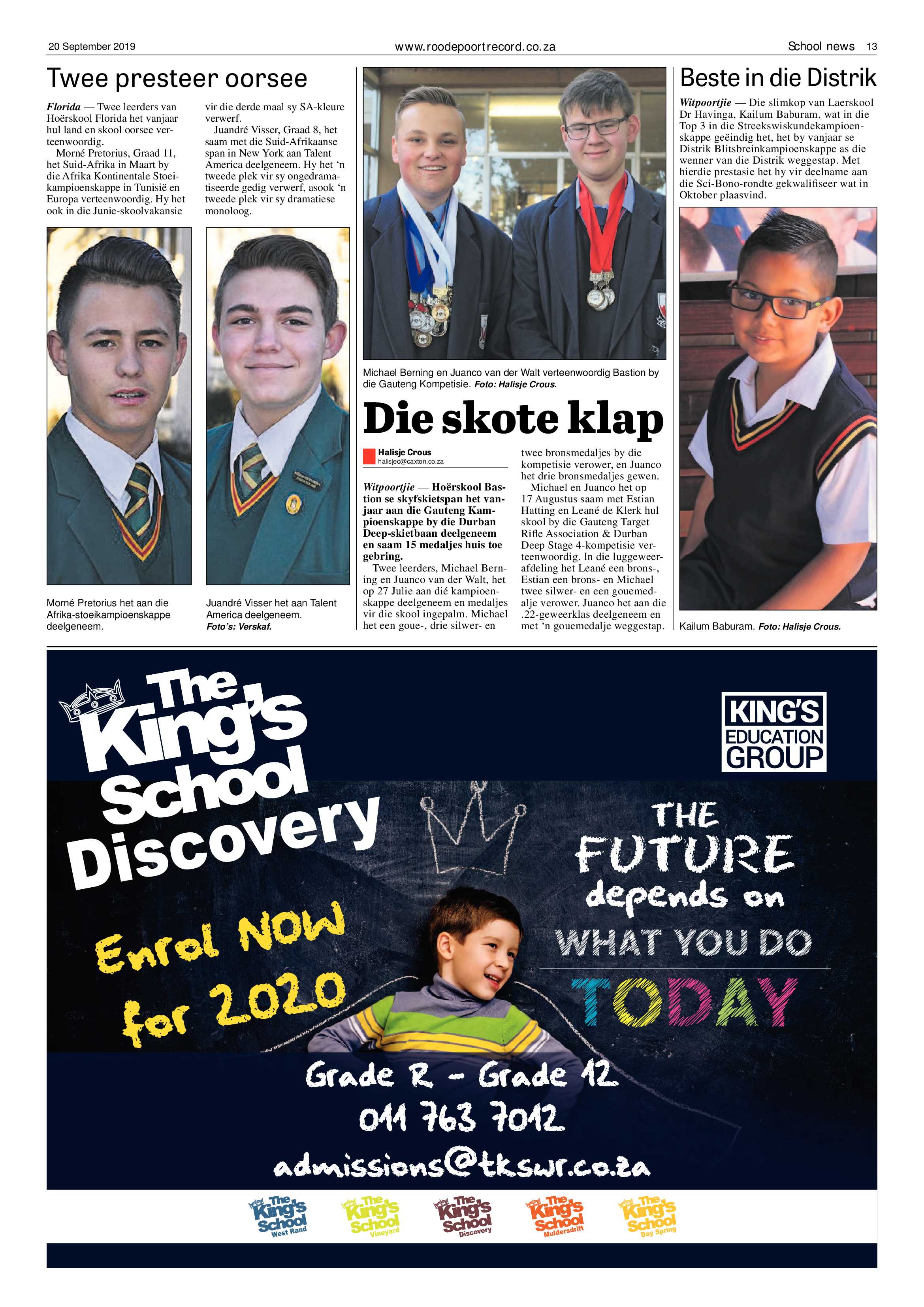 Roodepoort Record 20 September 2019 page 13